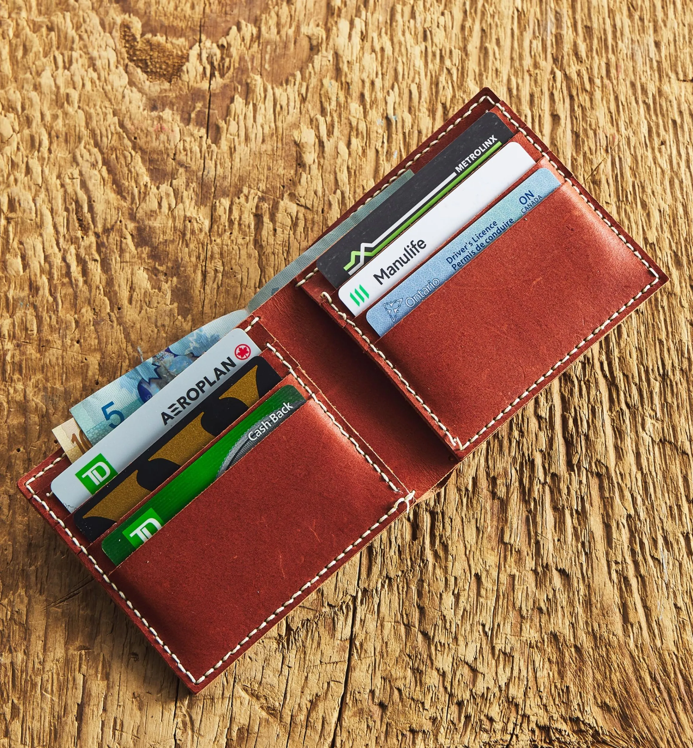 Lee Valley Supplies>Premium Bifold Wallet Kit