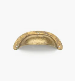 Lee Valley Pulls>Pressed Brass Cup Pulls