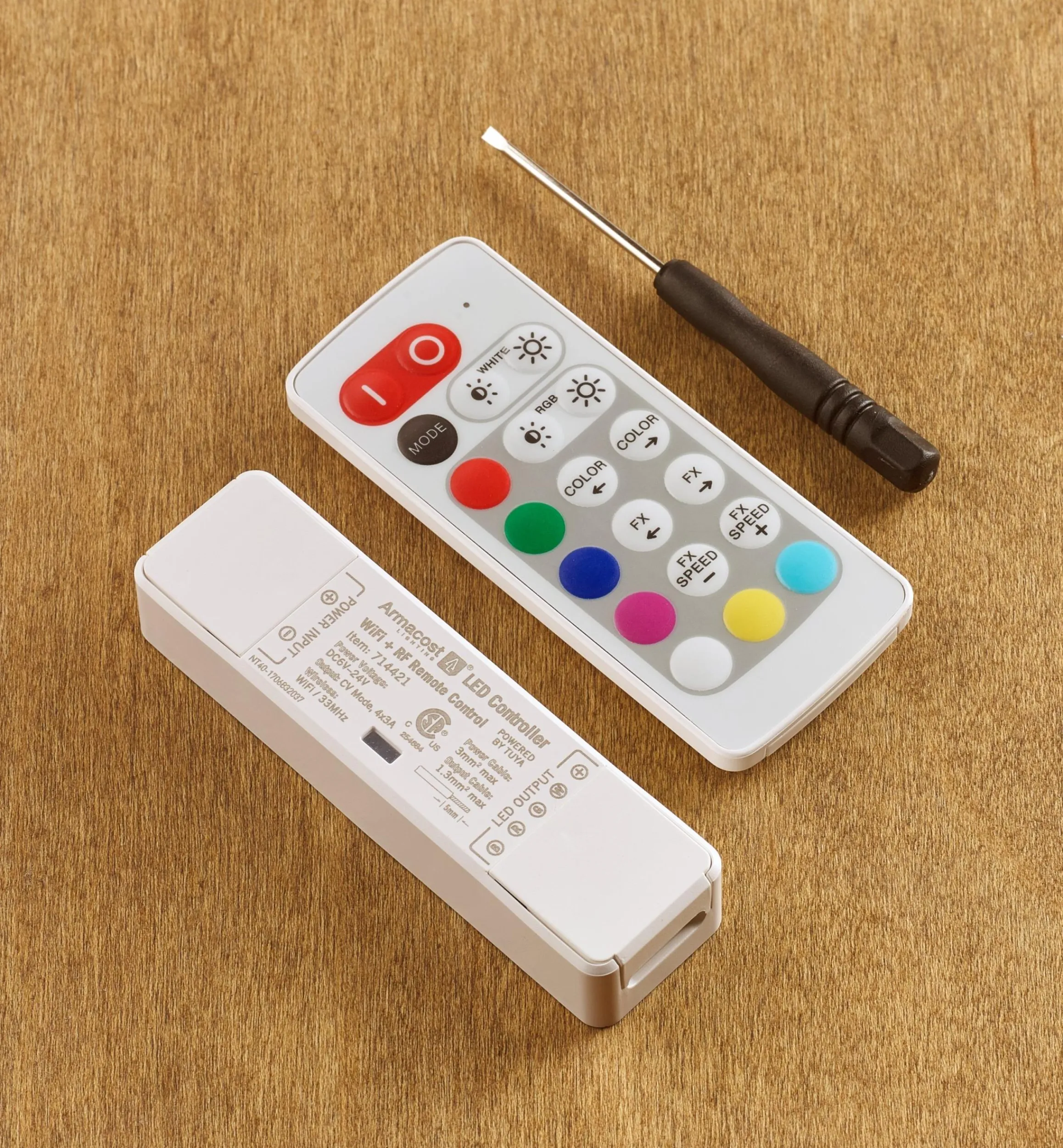 Lee Valley Lighting>Proline Wi-Fi Controller For RGB+W LED Tape Lights