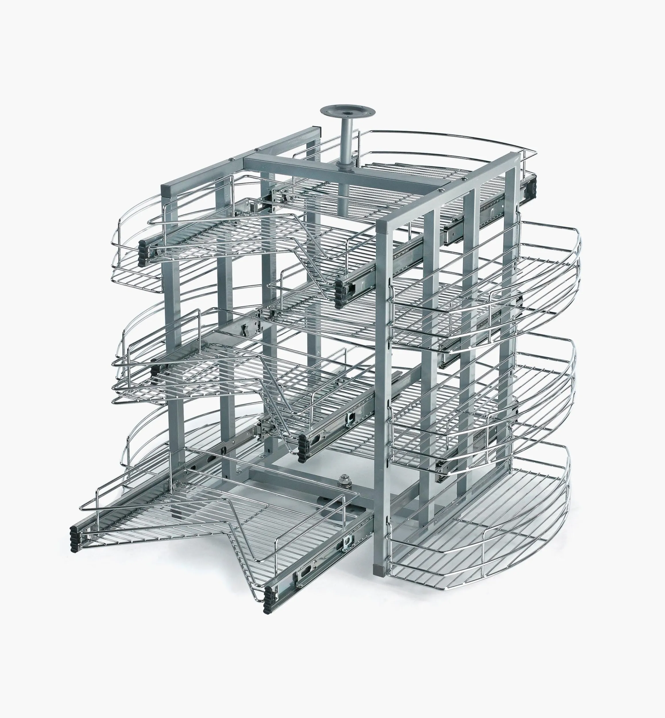 Lee Valley Kitchen Hardware>Pull-Out Corner Carousel