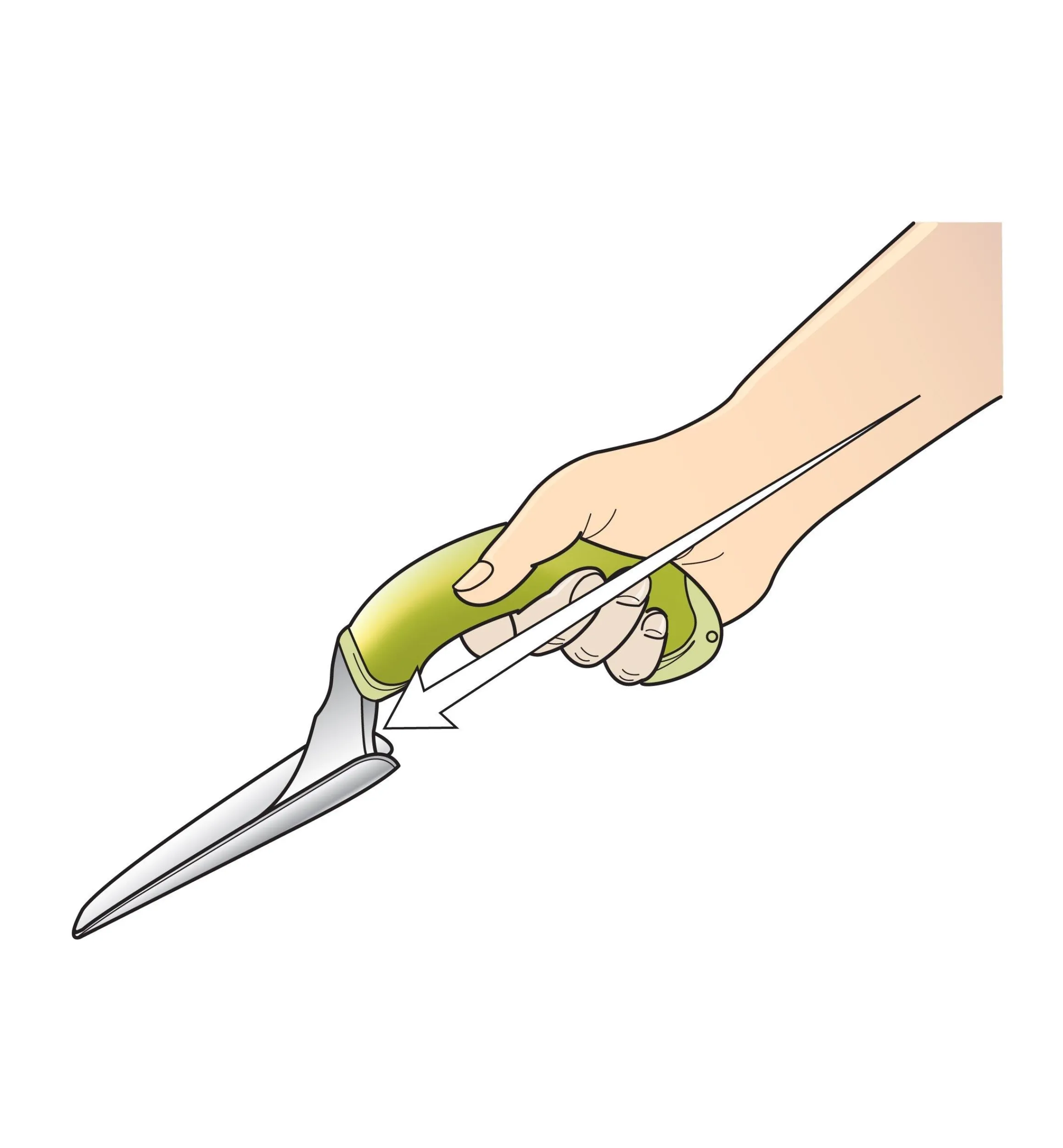 Lee Valley Trowels>Radius Ergonomic Hand Trowel