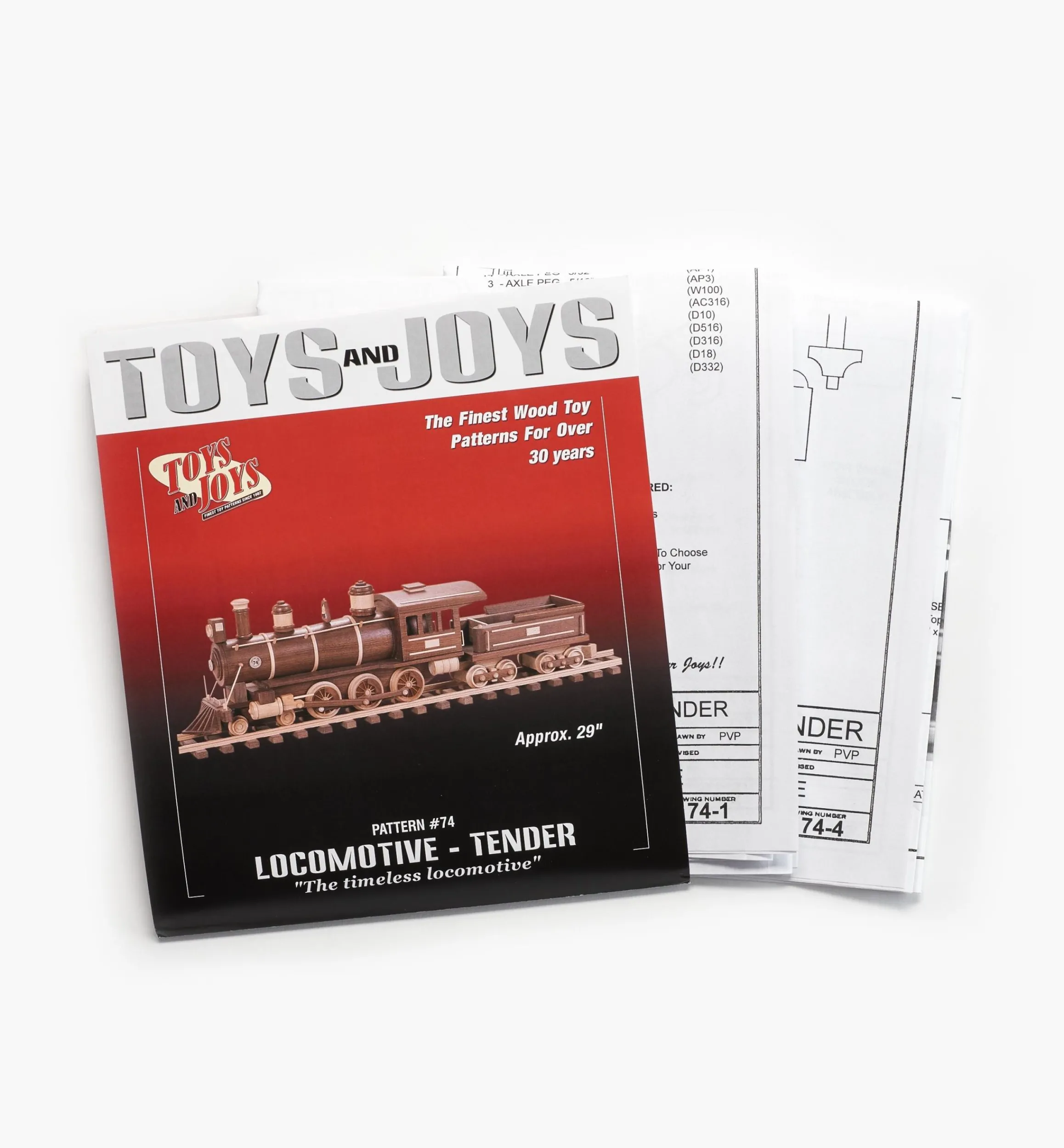 Lee Valley Plans>Railroad Vehicle Toy Plans