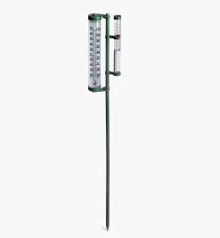 Lee Valley Weather Measurement>Rain Gauge With Thermometer