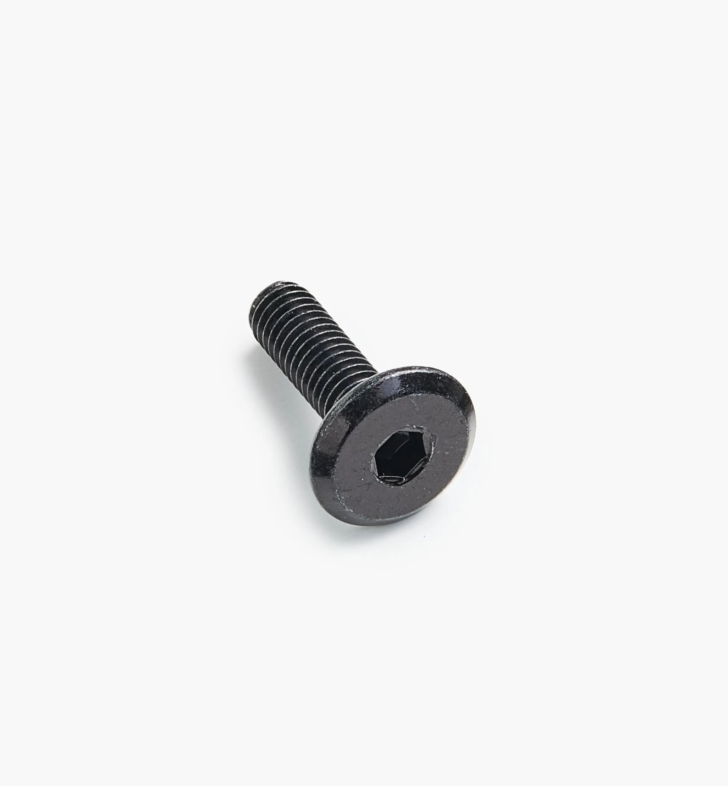 Lee Valley Fasteners>Rampa Black M6 Flat-Head Bolts
