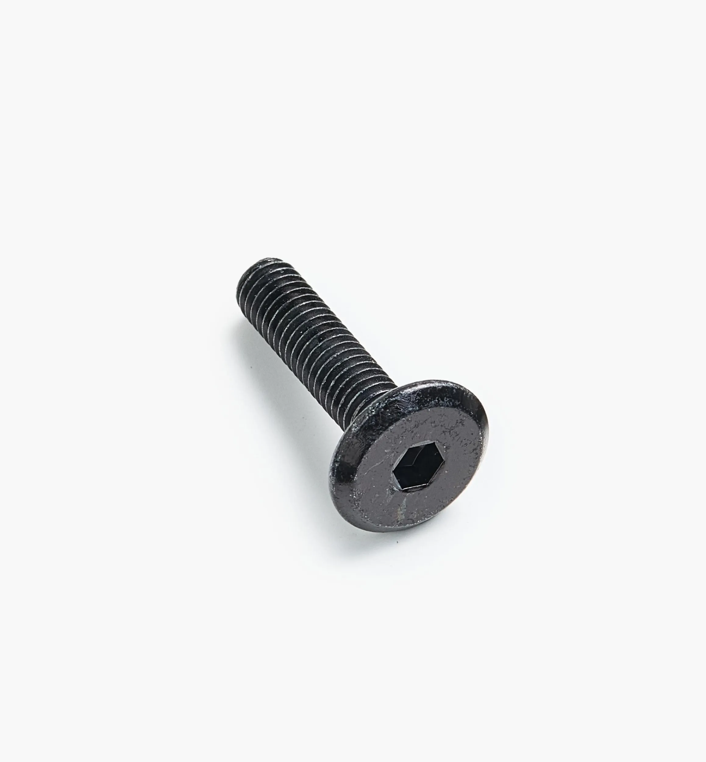 Lee Valley Fasteners>Rampa Black M6 Flat-Head Bolts