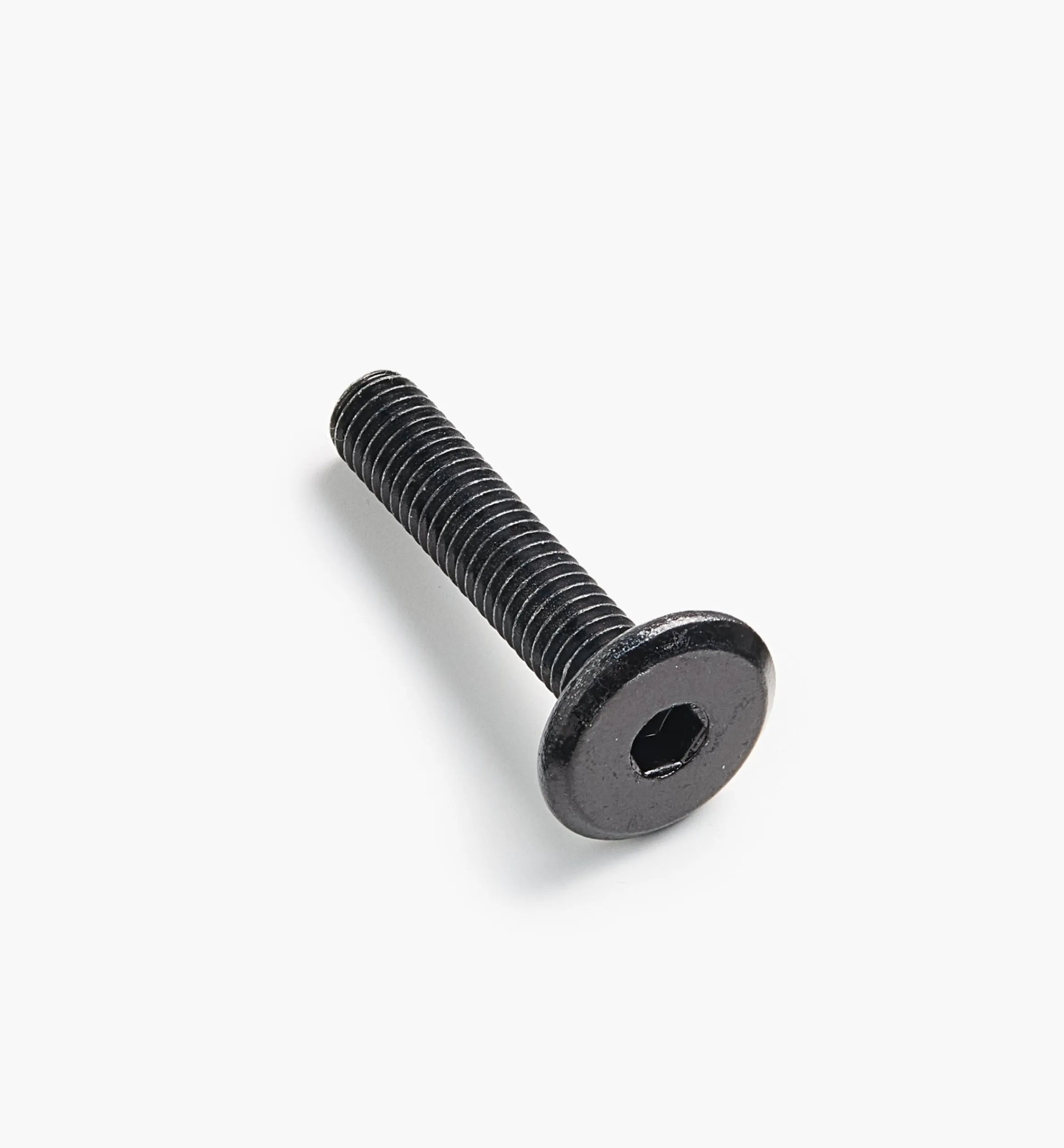 Lee Valley Fasteners>Rampa Black M6 Flat-Head Bolts