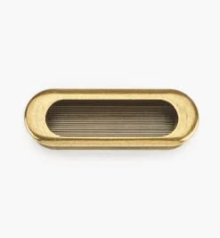 Lee Valley Pulls>Recess Oval Pull