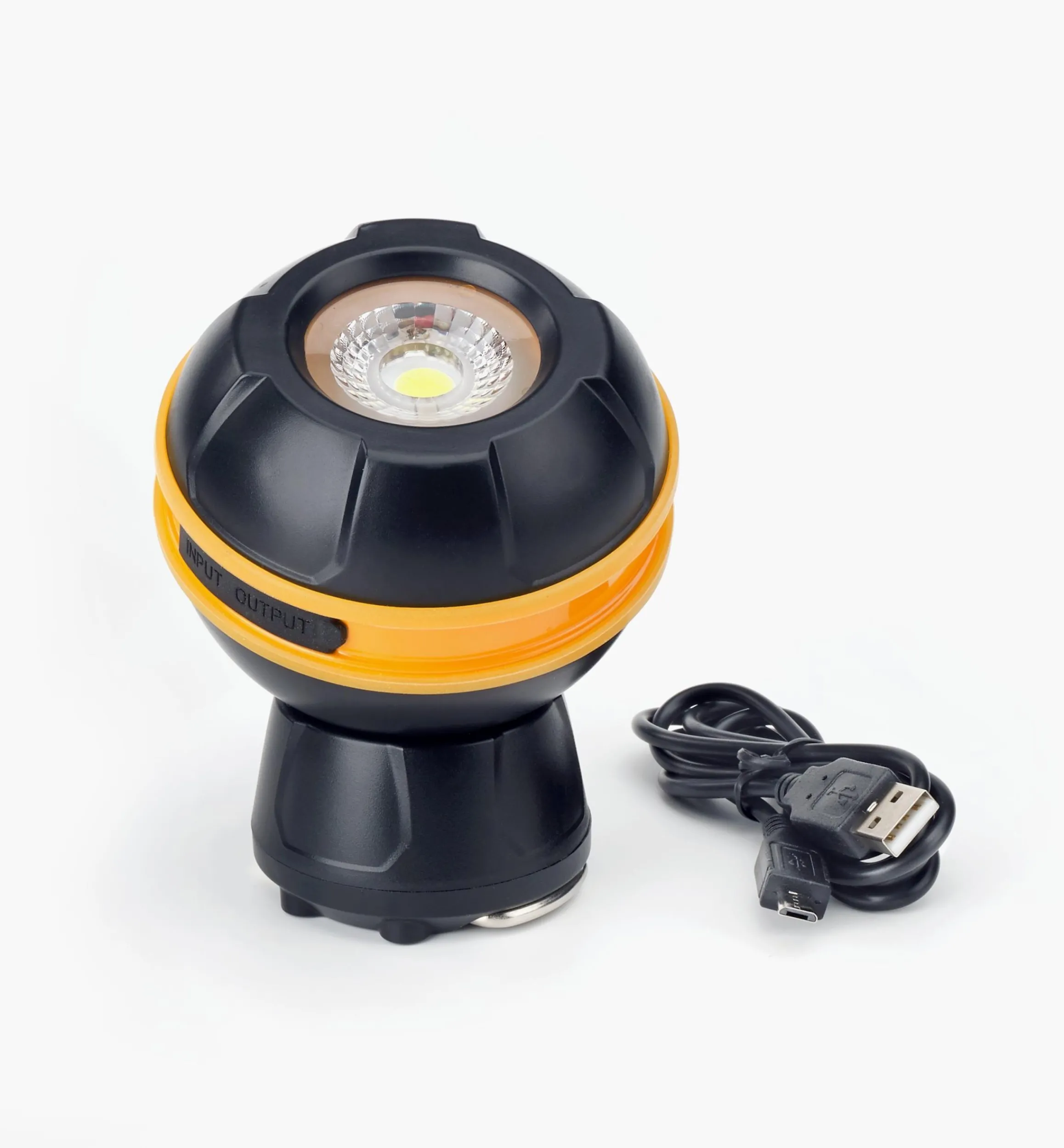 Lee Valley Lighting>Rechargeable Heavy-Duty Magnetic LED Orb Light