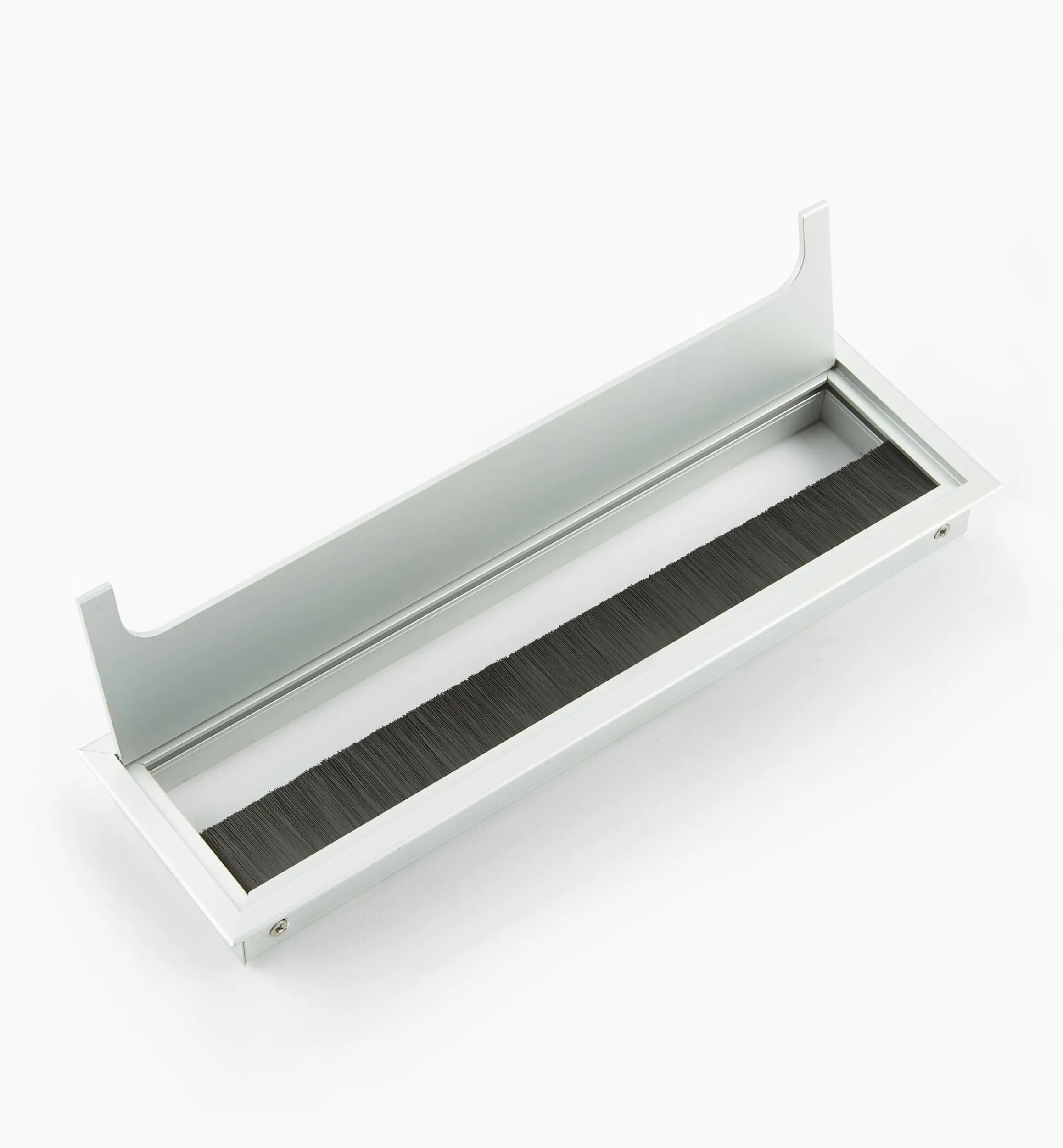 Lee Valley Cable Management>Rectangular Metal Cable Grommet
