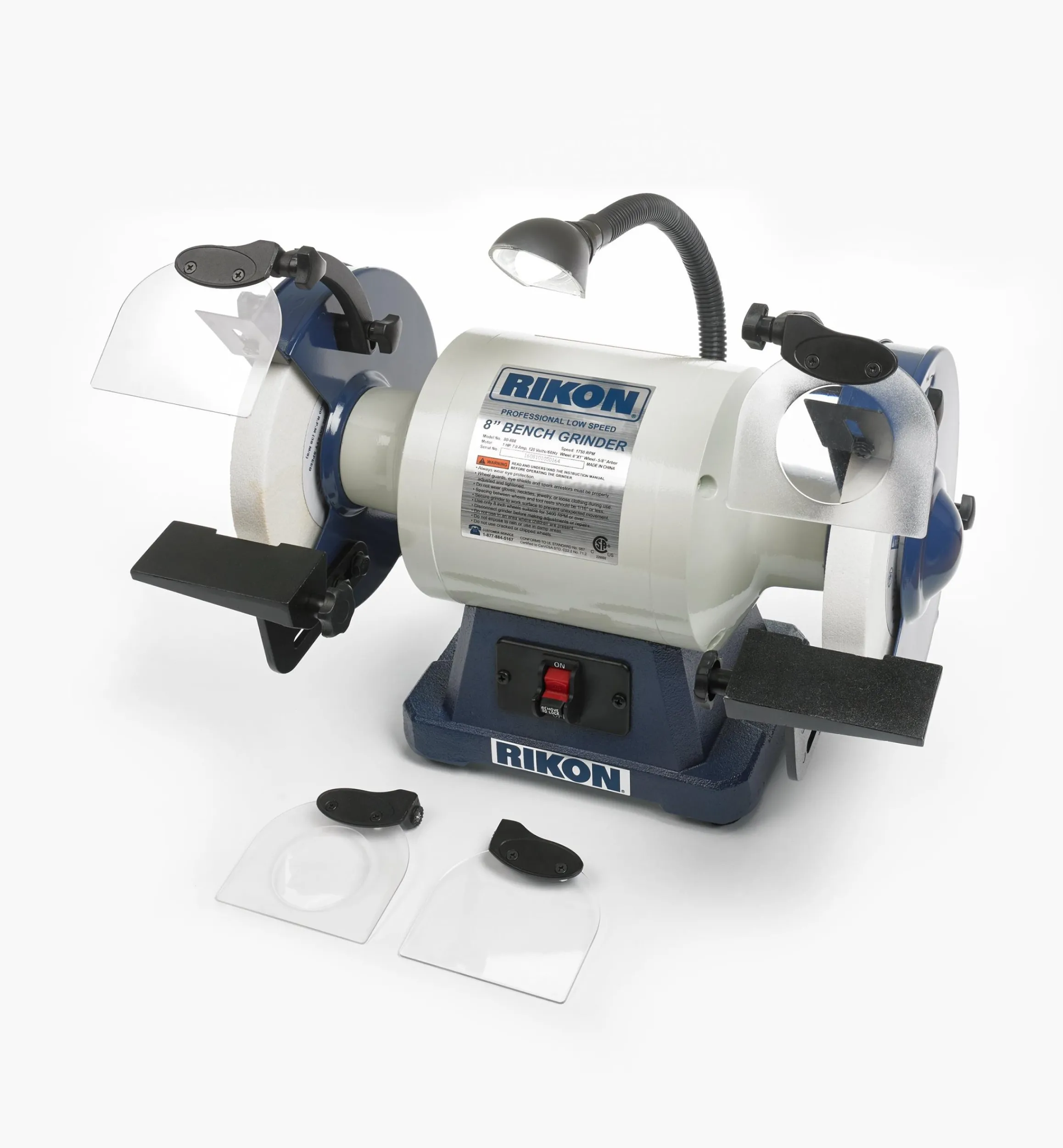Lee Valley Sharpening>Rikon 8" Low-Speed Grinder