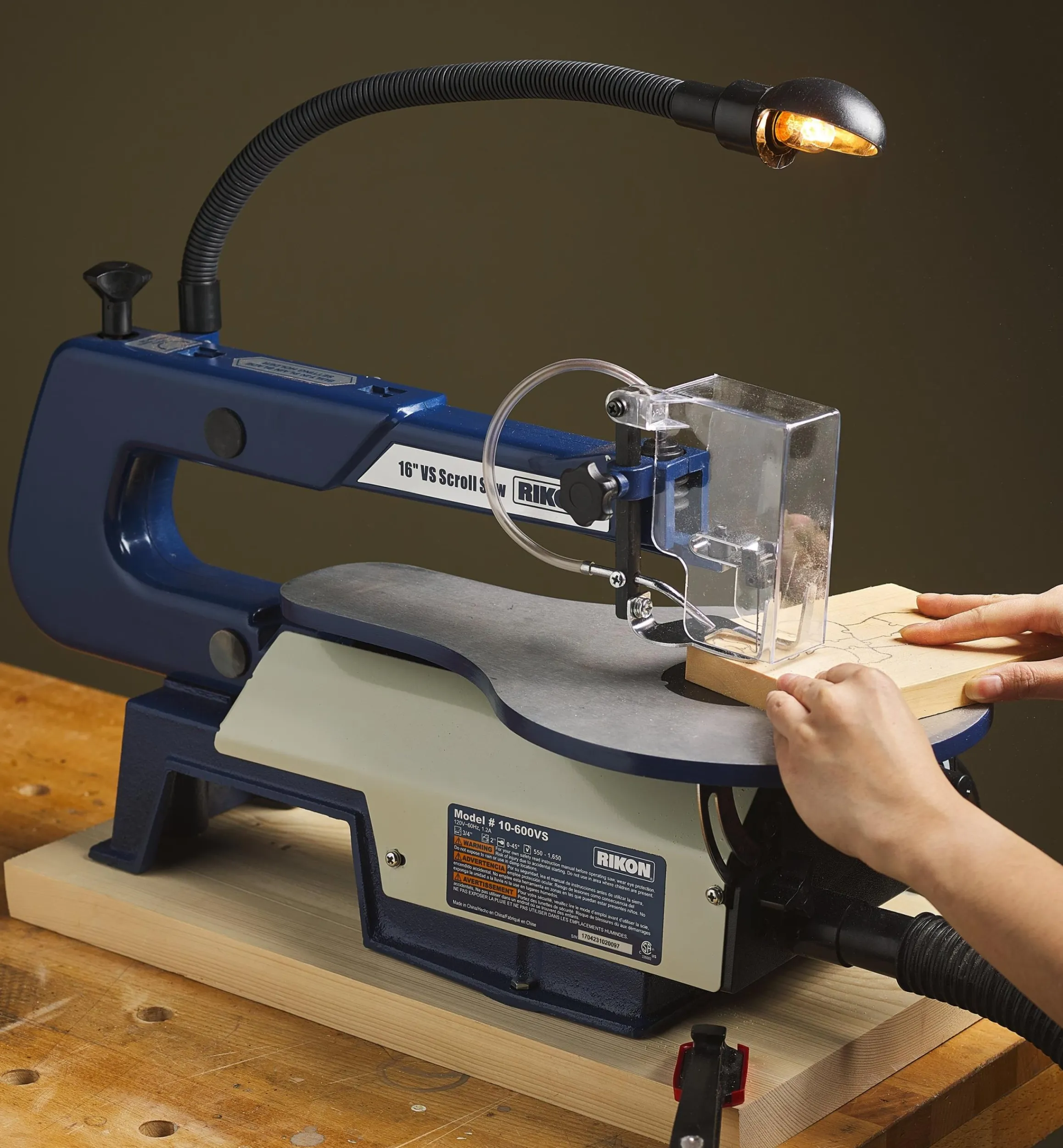 Lee Valley Power Tools>Rikon 16" Scroll Saw