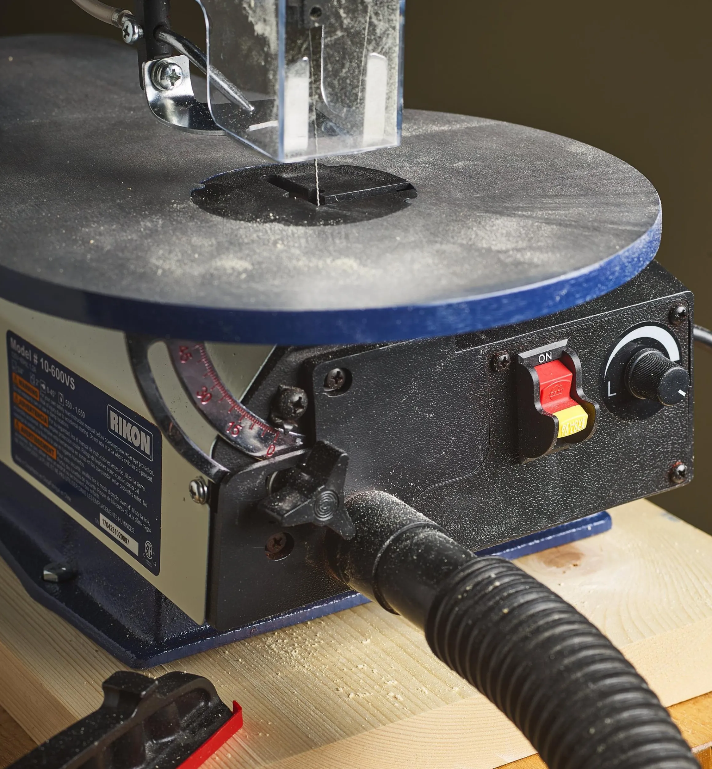 Lee Valley Power Tools>Rikon 16" Scroll Saw