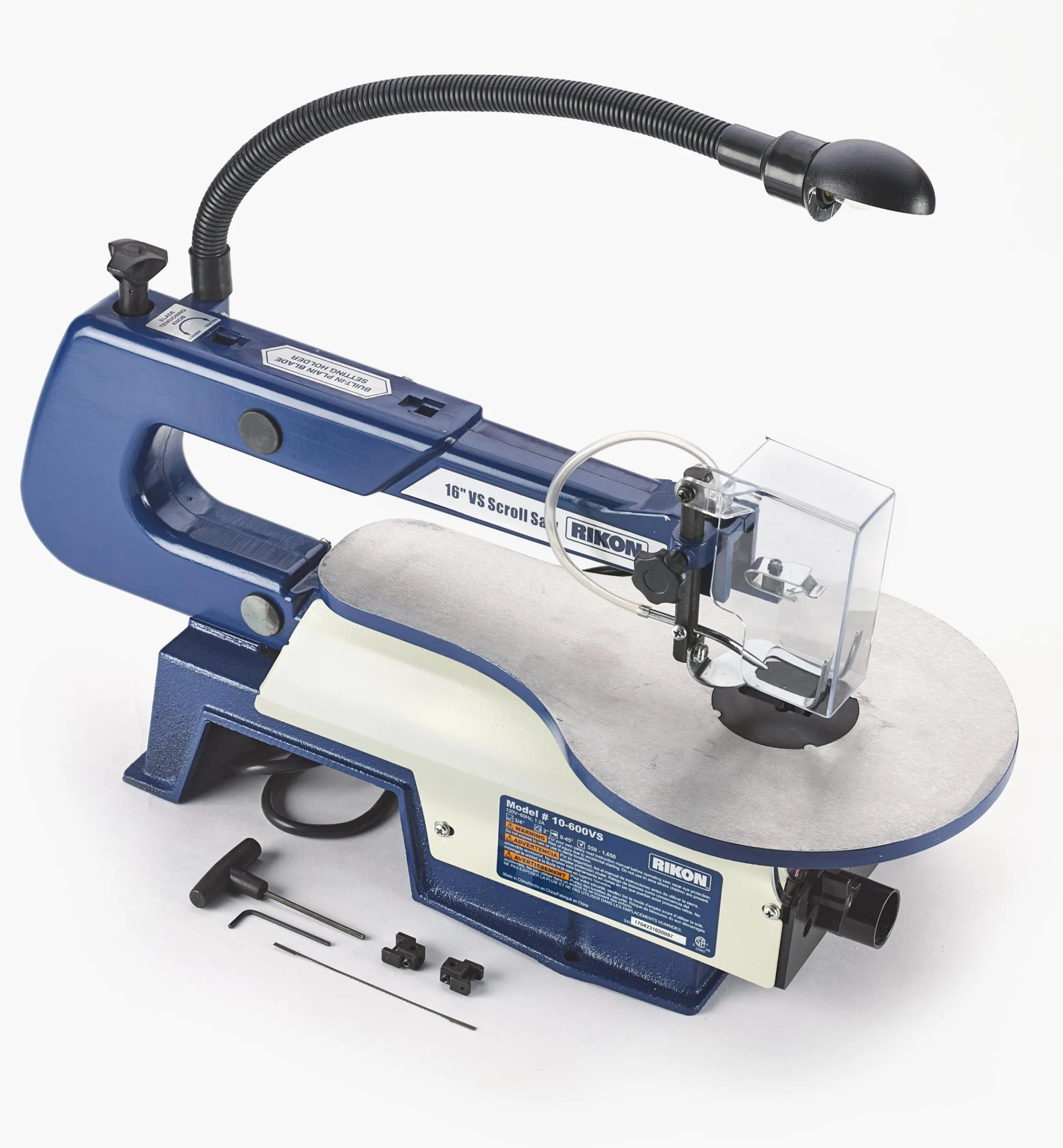 Lee Valley Power Tools>Rikon 16" Scroll Saw