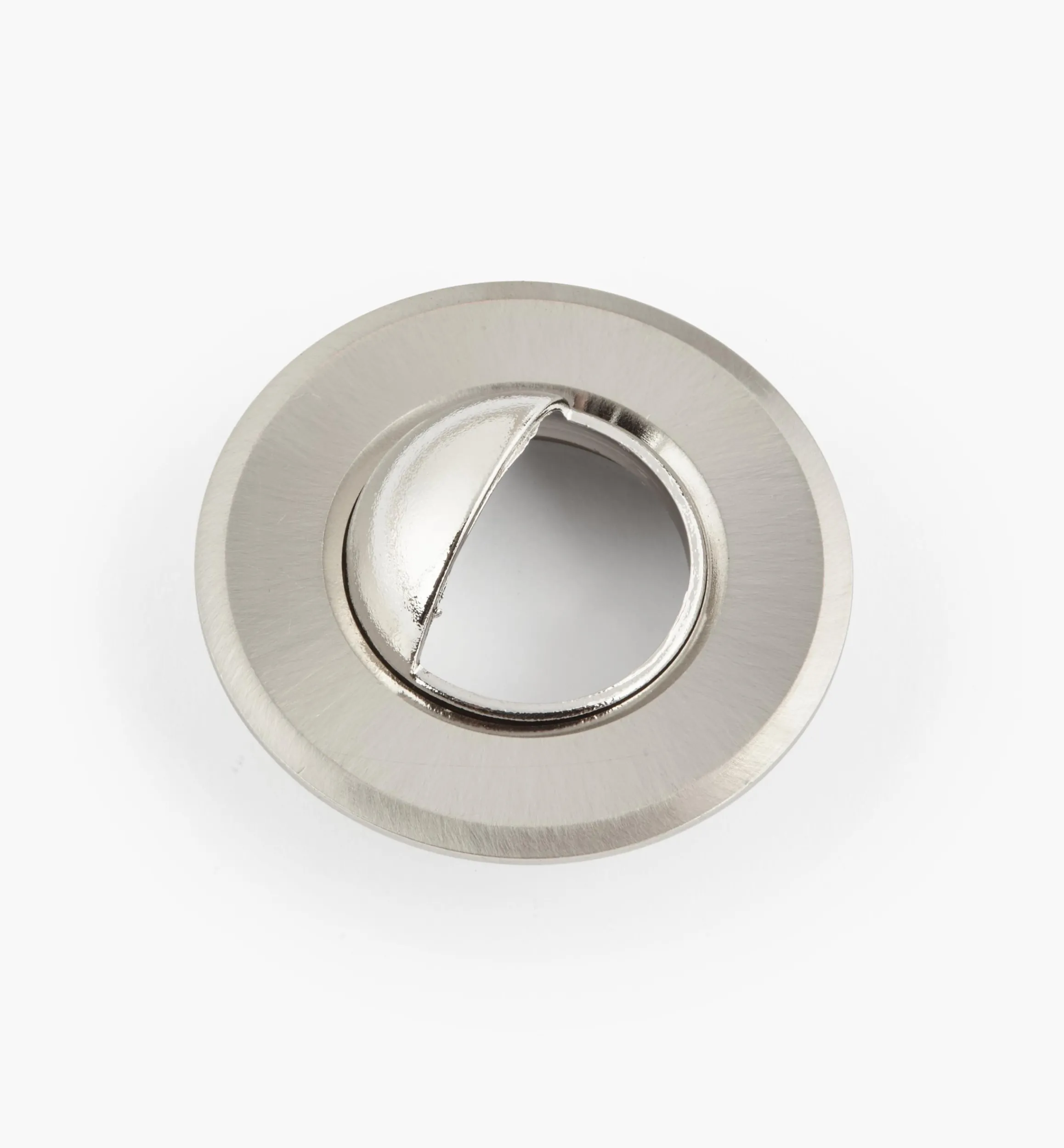 Lee Valley Lighting>Round Trim Ring With Shield For Indoor/Outdoor Mini Recessed LED Light