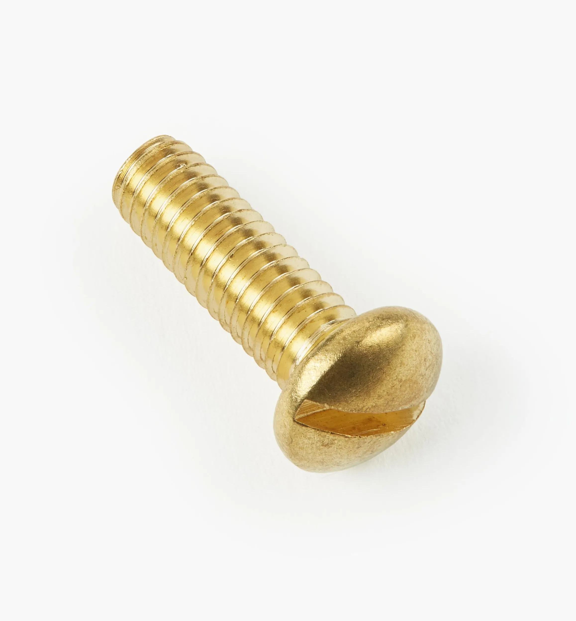 Lee Valley Screws>Round-Head Slot Brass Machine Screws