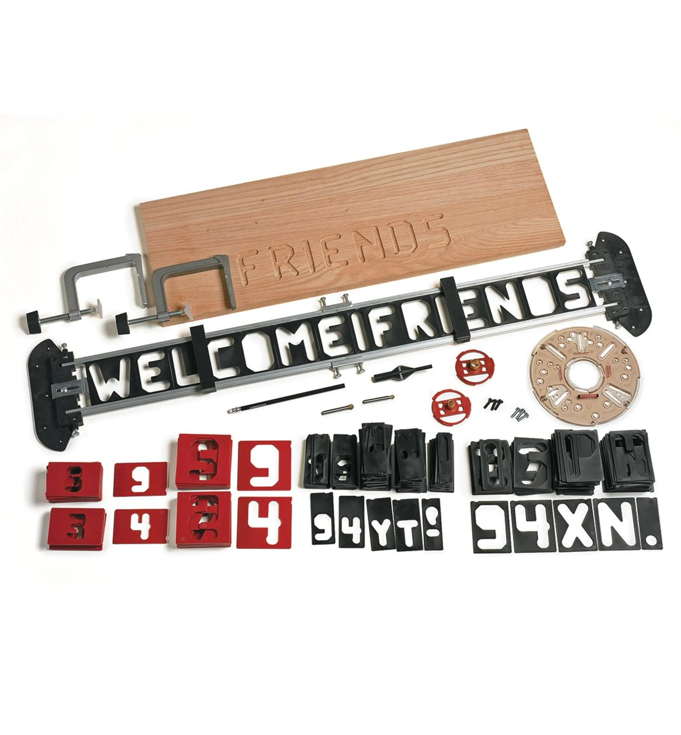 Lee Valley Routing>Router Letter Template Set