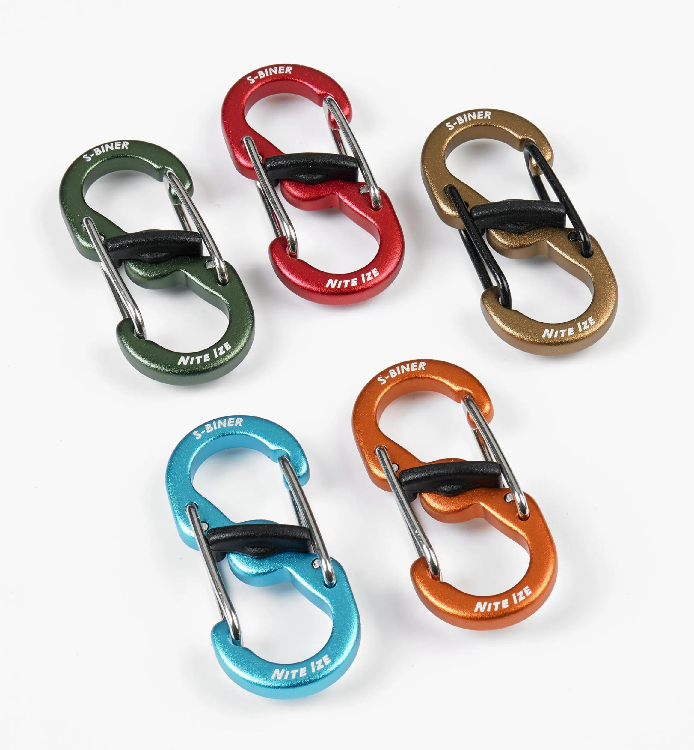 Lee Valley Storage & Organization>S-Biner MicroLock Aluminum Key Carriers