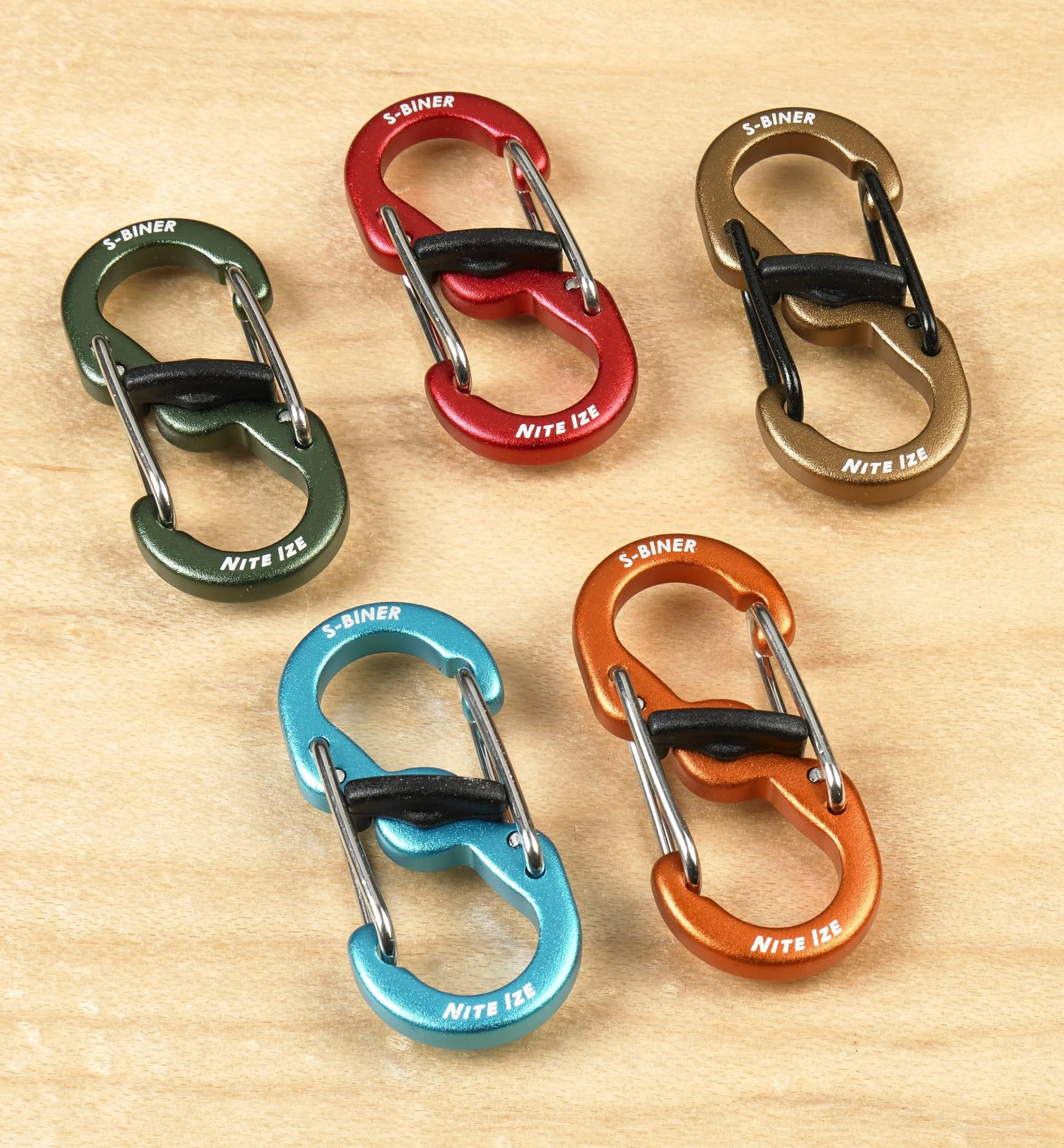 Lee Valley Storage & Organization>S-Biner MicroLock Aluminum Key Carriers