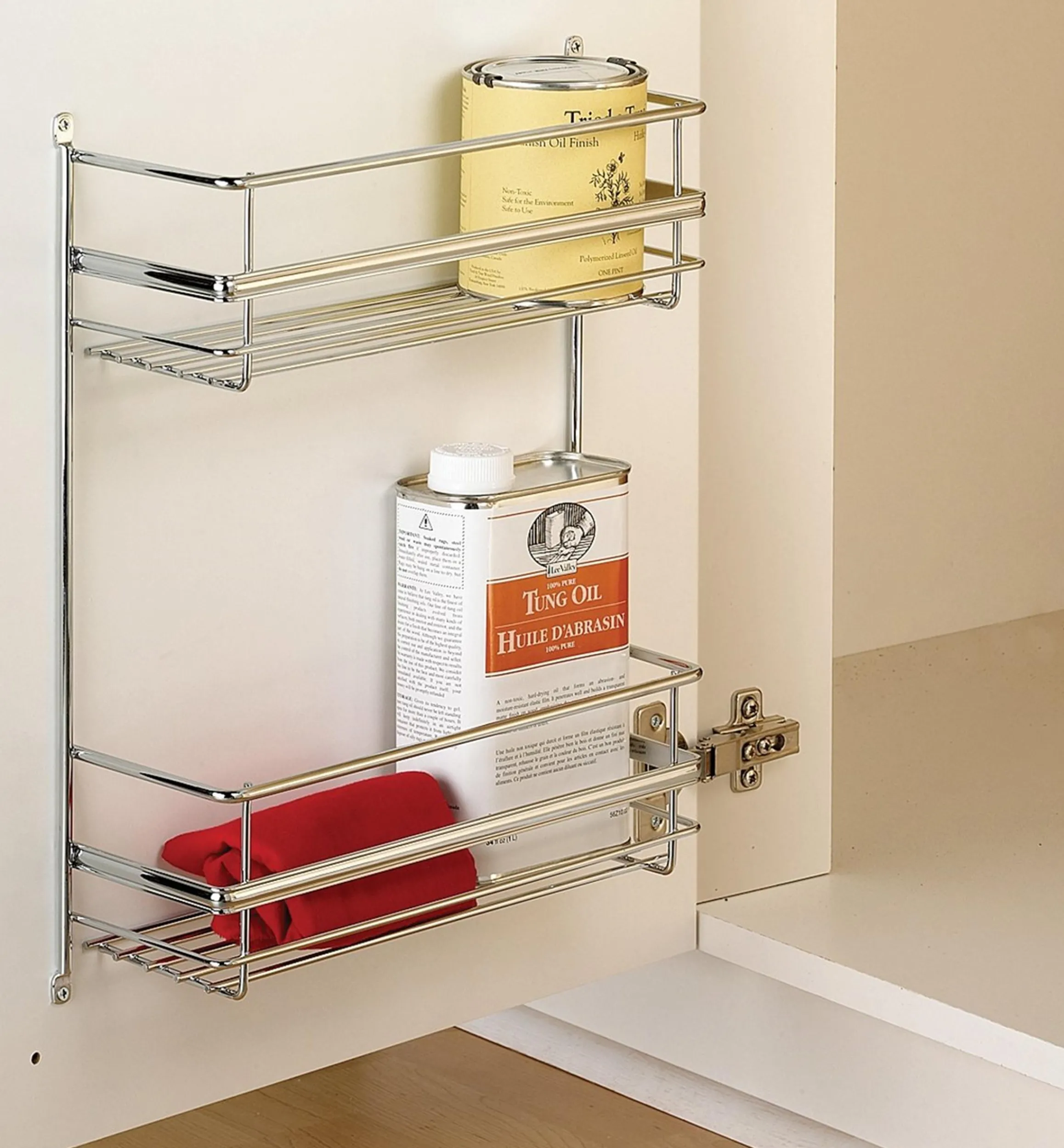 Lee Valley Kitchen Hardware>Screw-Mount Utility Racks