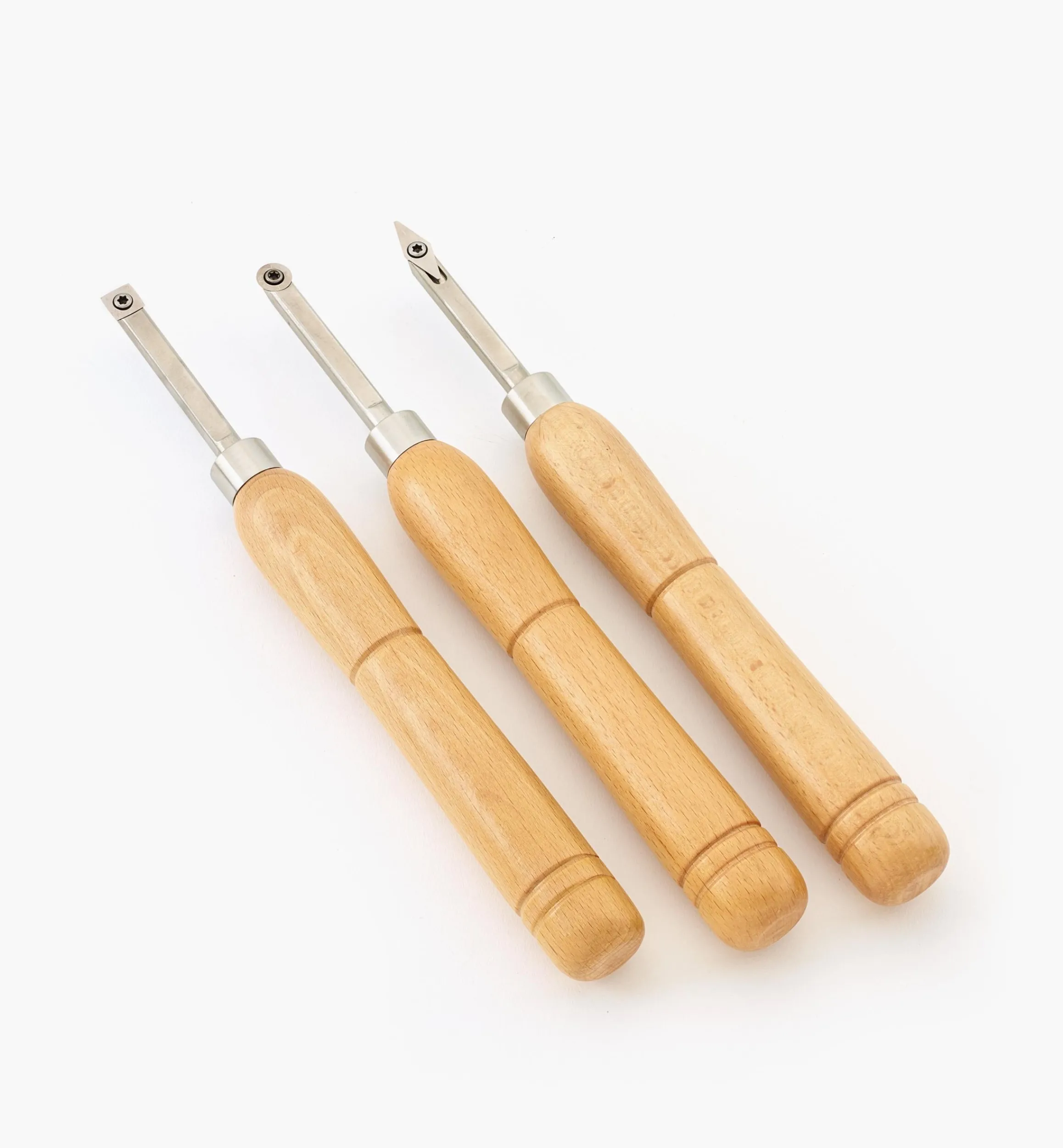 Lee Valley Turning>Set Of 3 Carbide-Tipped Turning Tools