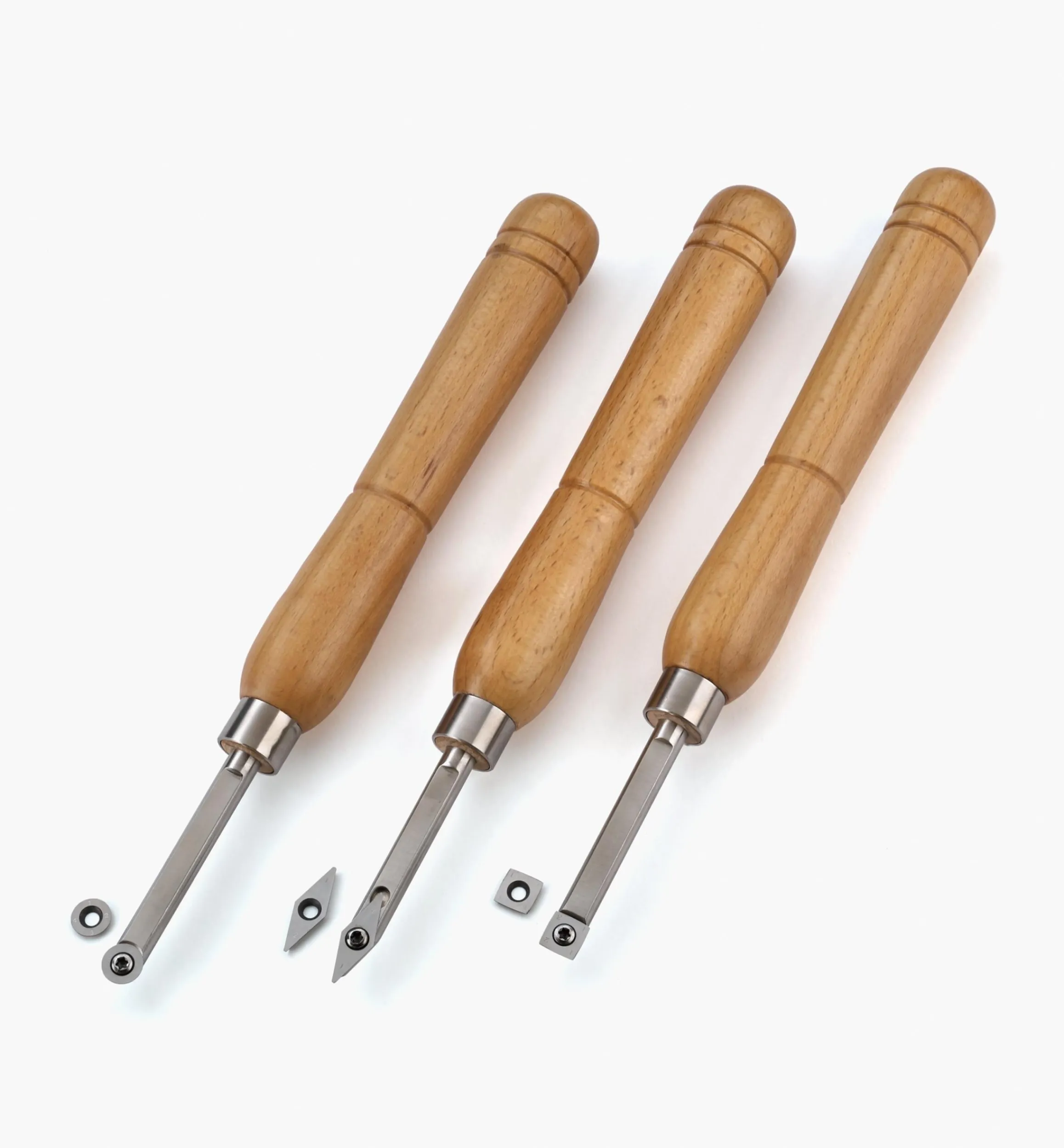 Lee Valley Turning>Set Of 3 Carbide-Tipped Turning Tools