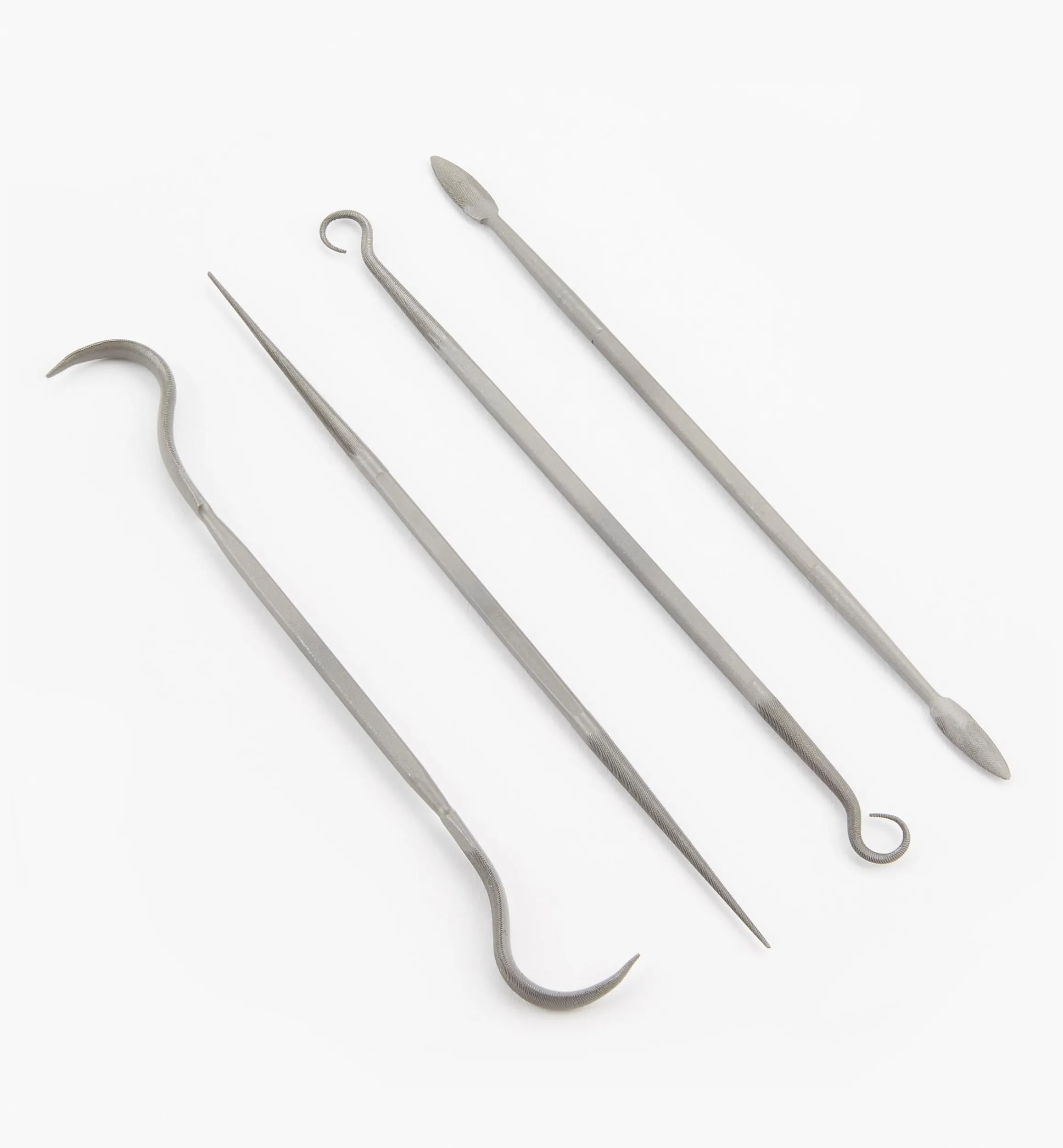 Lee Valley Hand Tools>Set Of 4 Detail Rifflers