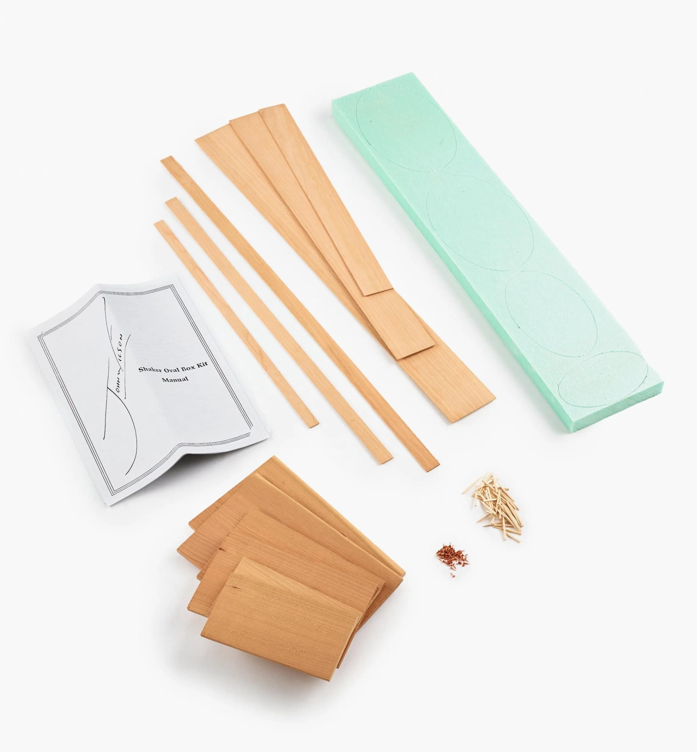 Lee Valley Project Supplies>Shaker Oval Box Kits