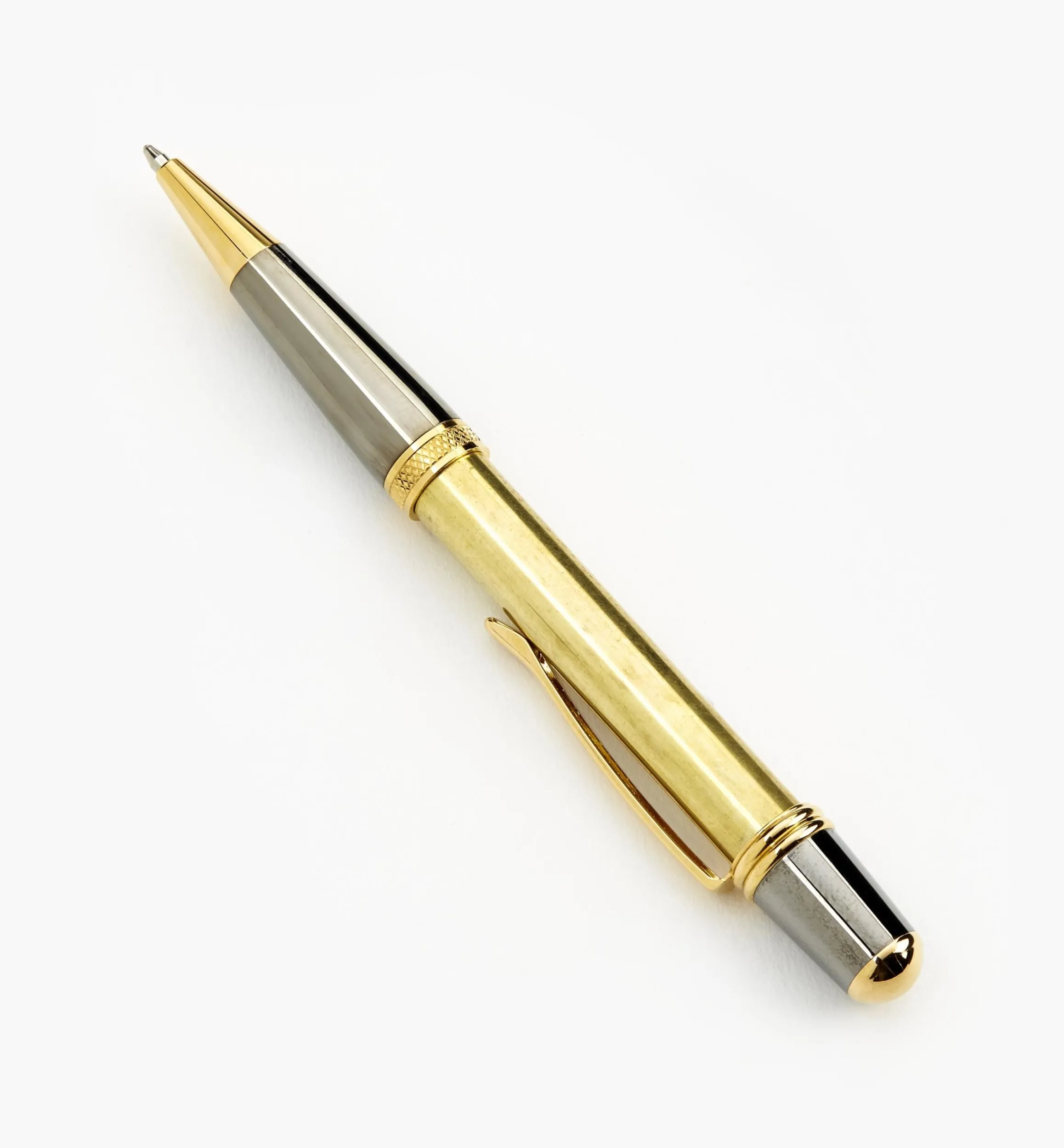 Lee Valley Project Supplies>Sierra Two-Toned Ballpoint Pen Hardware