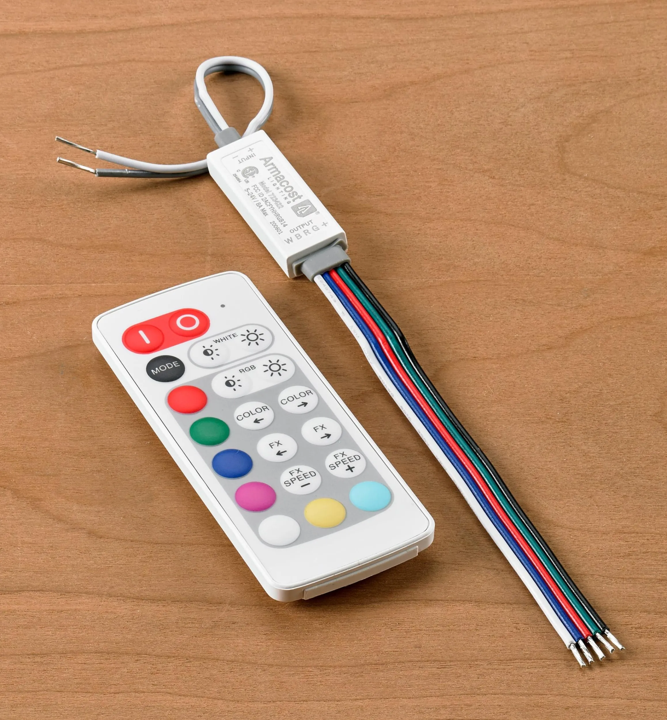 Lee Valley Lighting>Slimline Controller For RGB+W LED Tape Lights