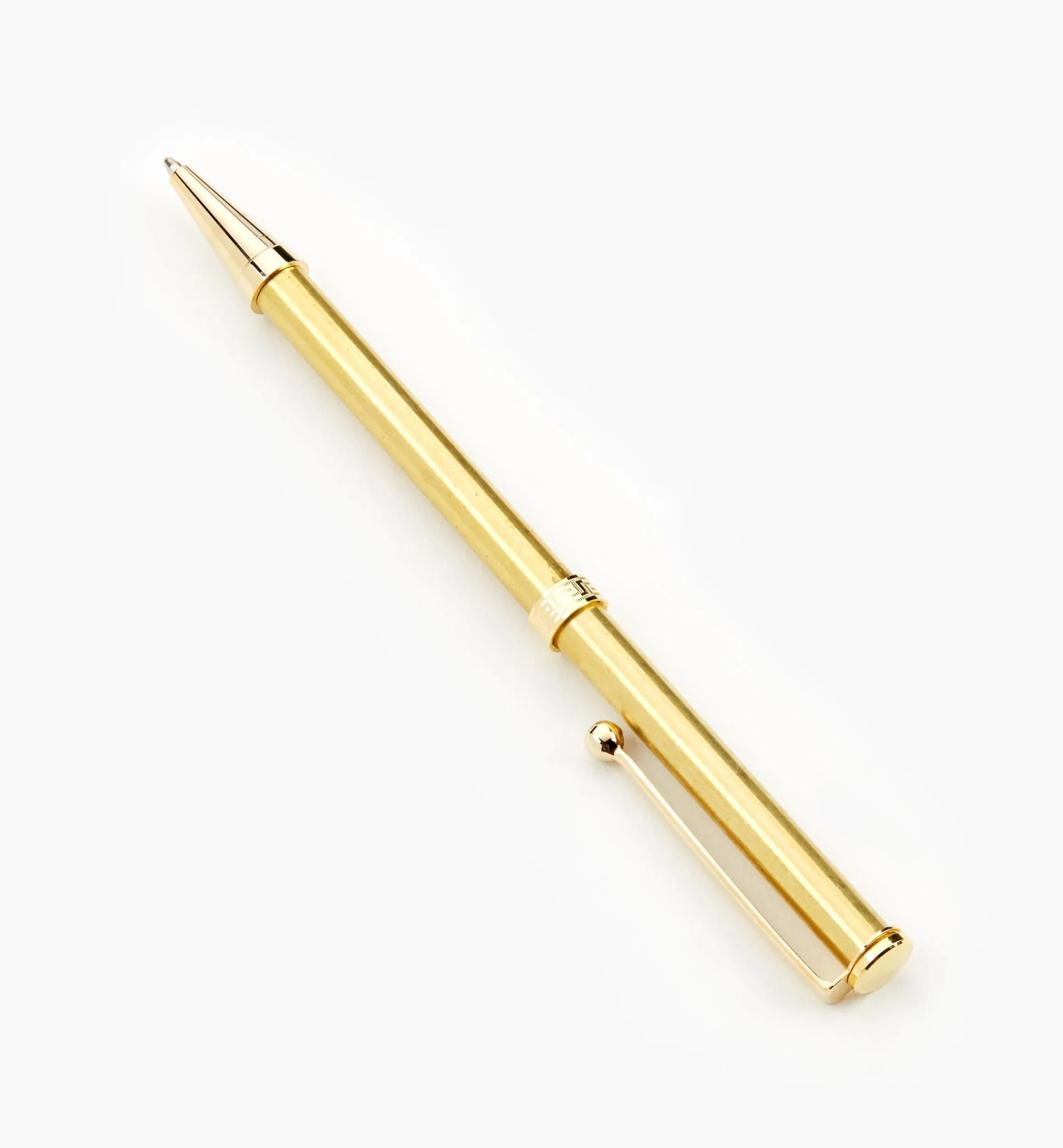 Lee Valley Project Supplies>Slim-Style Greek Key Pen Hardware