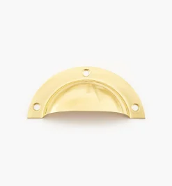 Lee Valley Pulls>Solid Brass Circular Pull