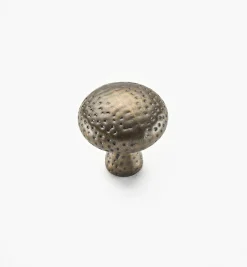 Lee Valley Knobs>Solid Brass Dimpled Round Knob