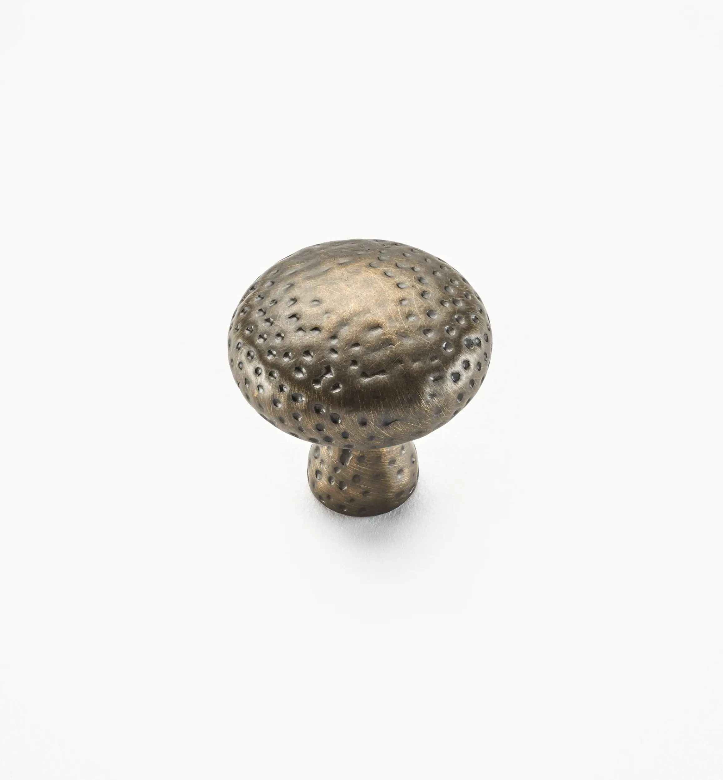 Lee Valley Knobs>Solid Brass Dimpled Round Knob