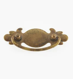 Lee Valley Pulls>Solid Brass Plate Handle