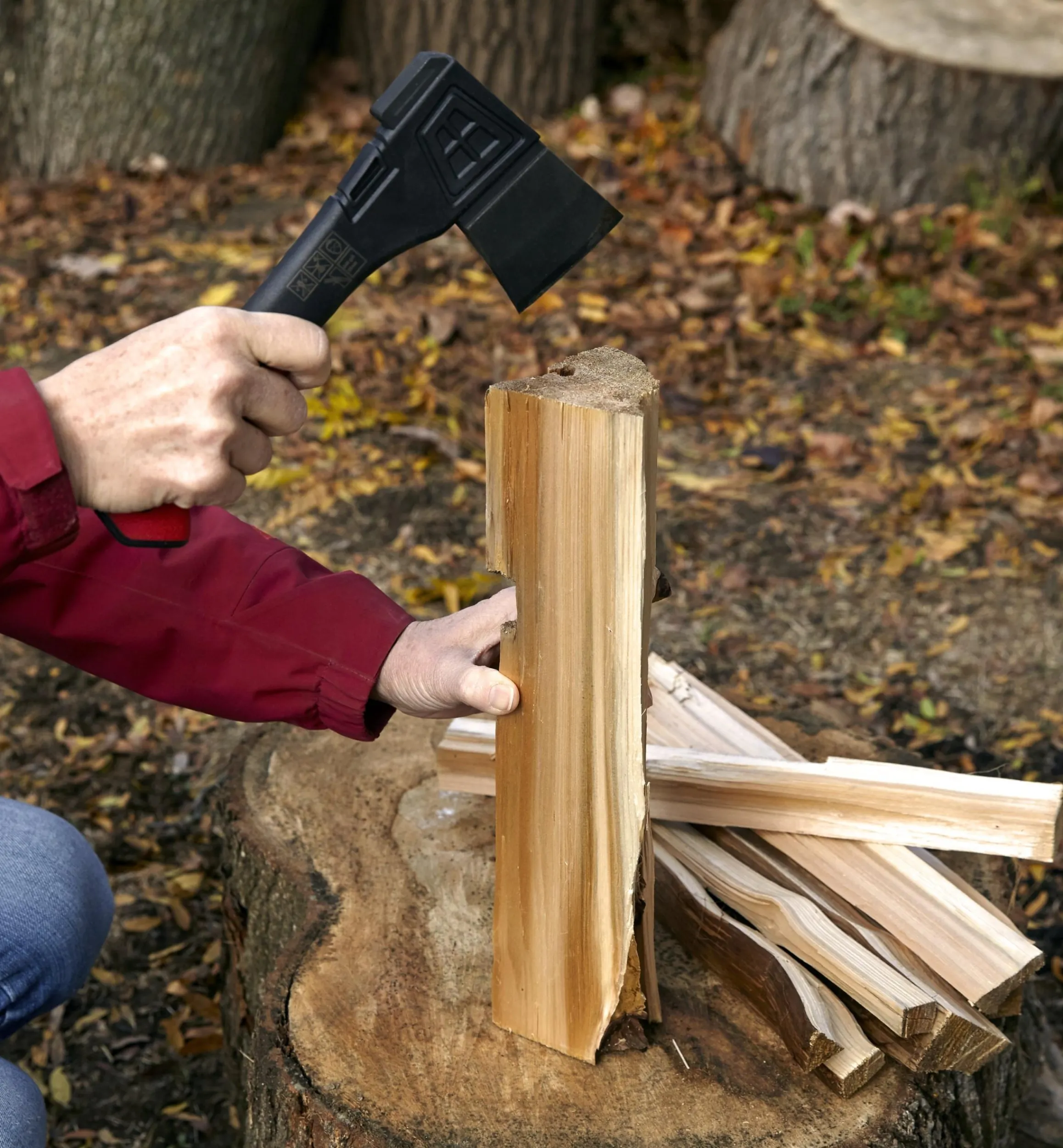 Lee Valley Hand Tools>Splitting & Camping Axe Set