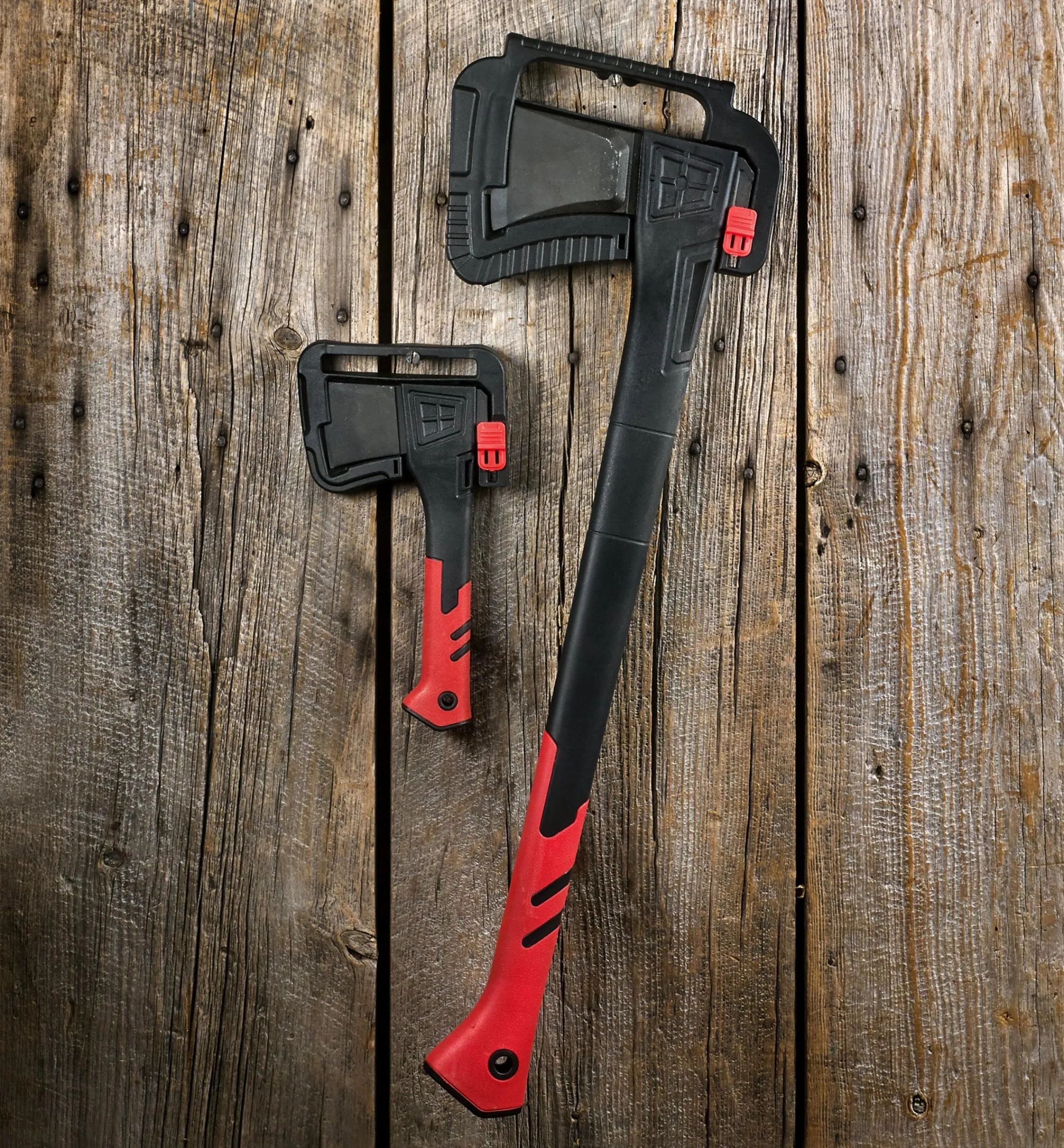 Lee Valley Hand Tools>Splitting & Camping Axe Set
