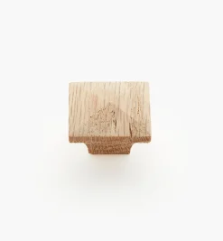 Lee Valley Knobs>Squared Wood Pyramid Knob