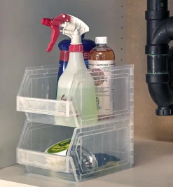 Lee Valley Storage & Organization>Stackable Light-Duty Storage Bins