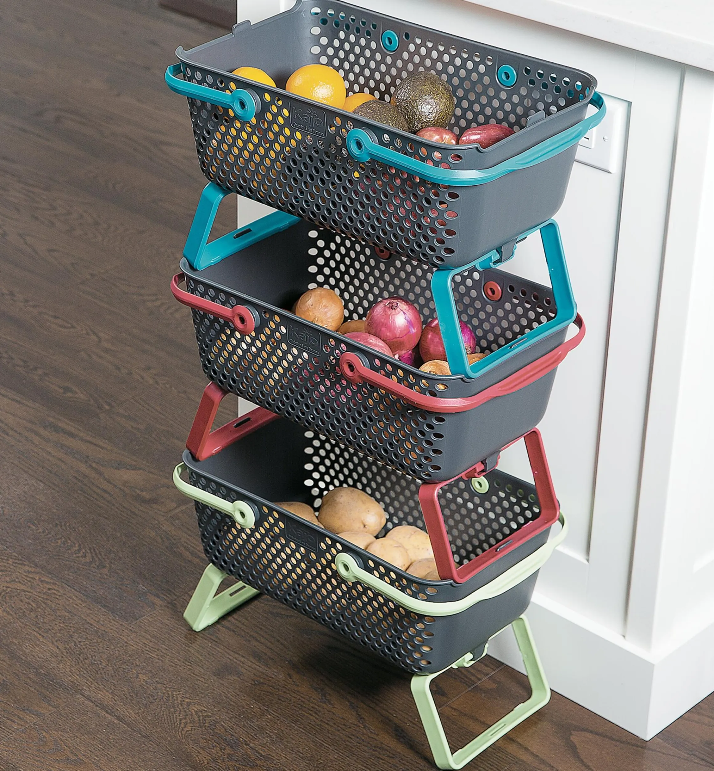 Lee Valley Harvesting>Stacking Baskets