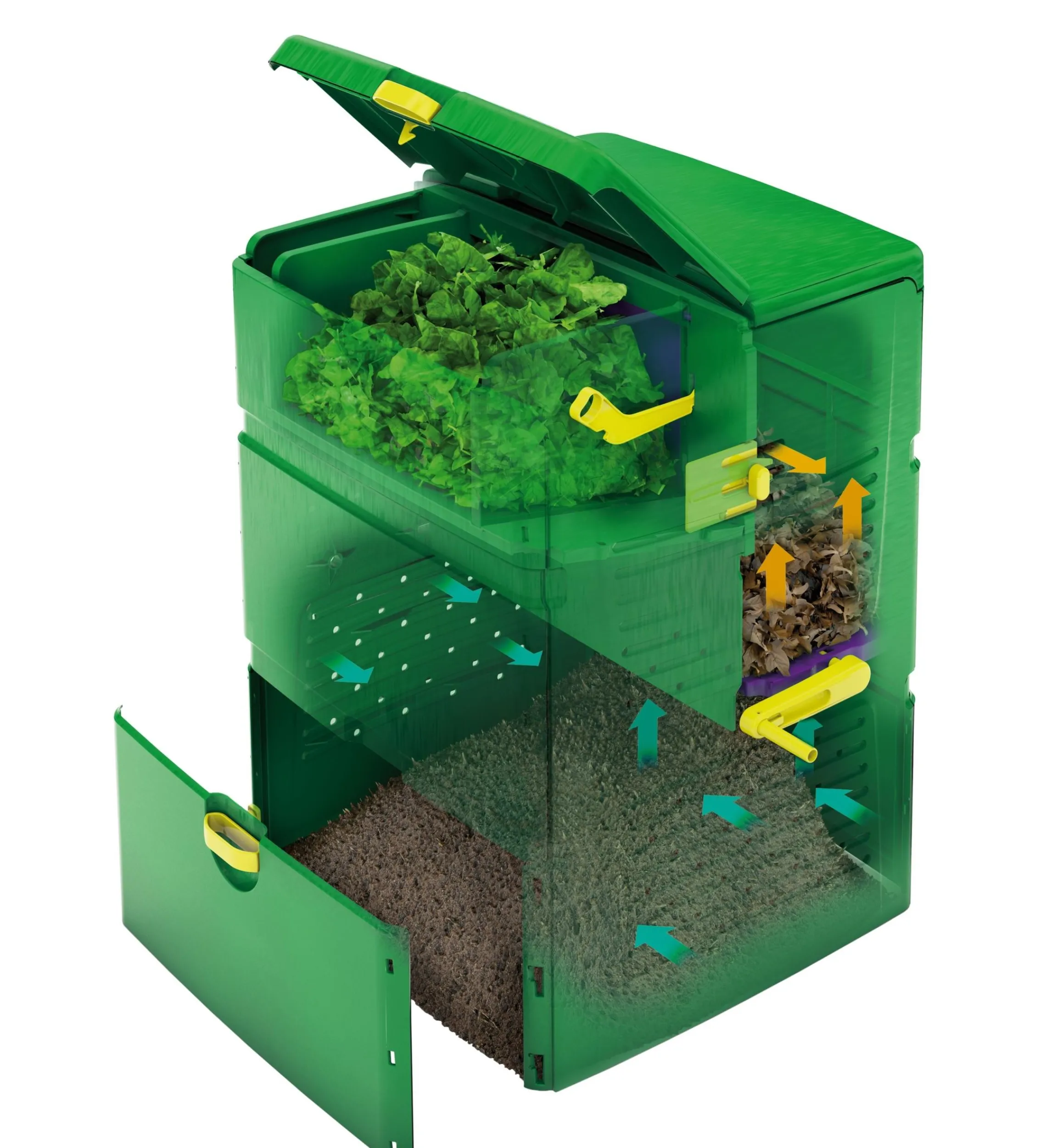 Lee Valley Garden Care>3-Stage Composter