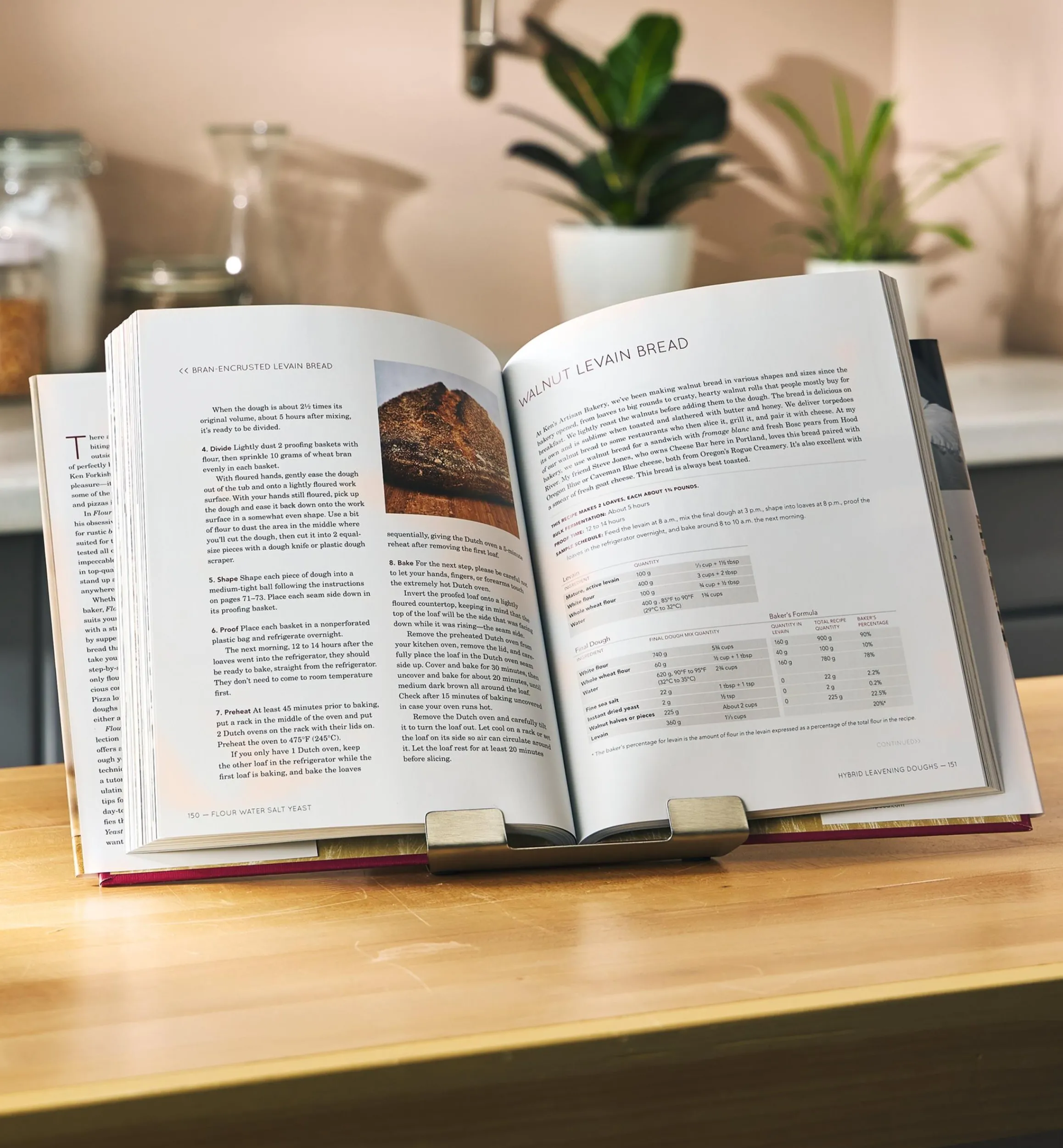 Lee Valley Office>Stainless-Steel Book Holder