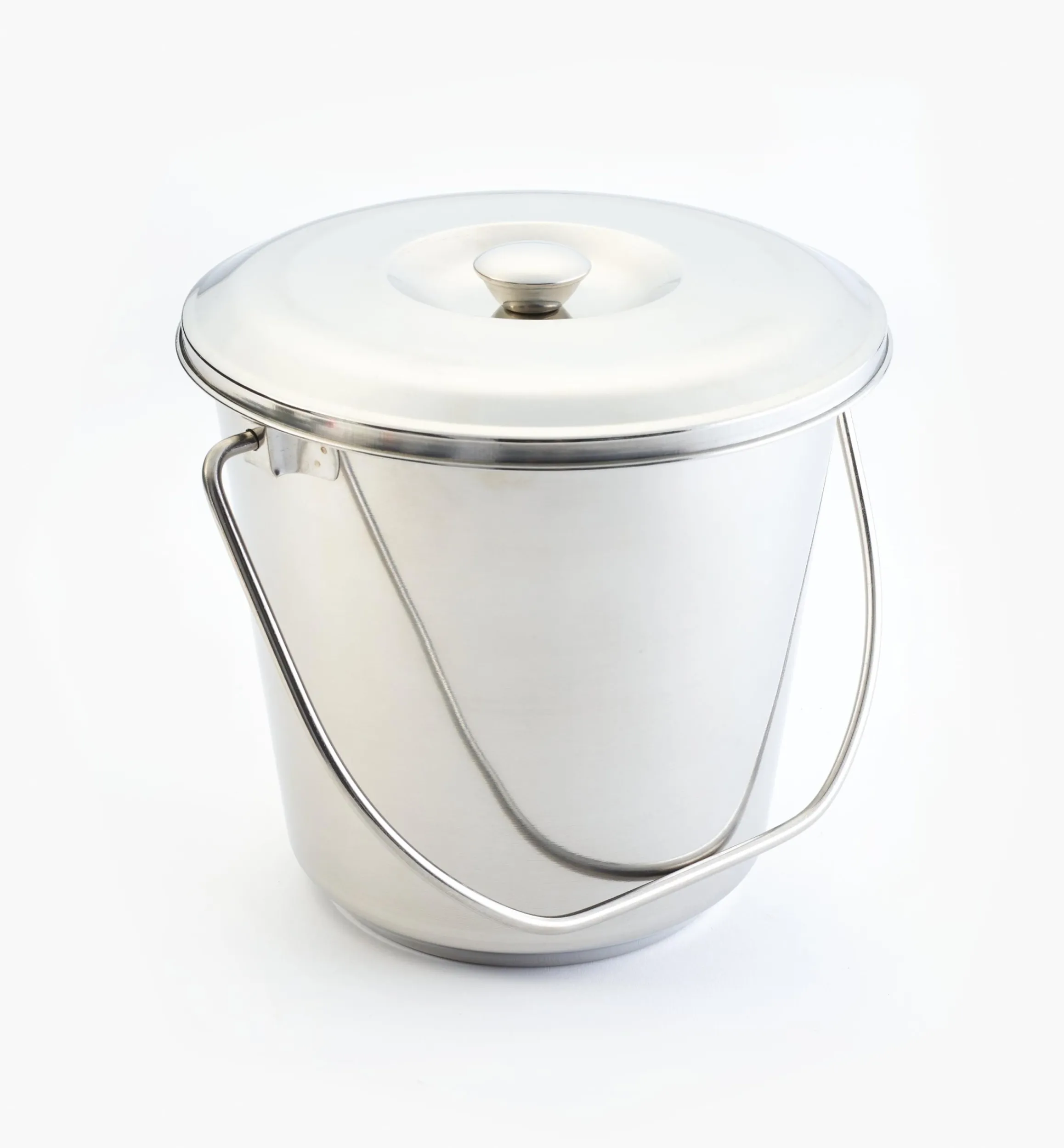 Lee Valley Composting|Composting>Stainless-Steel Compost Pails