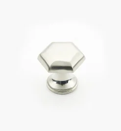 Lee Valley Knobs>Stainless-Steel Polygon Knobs