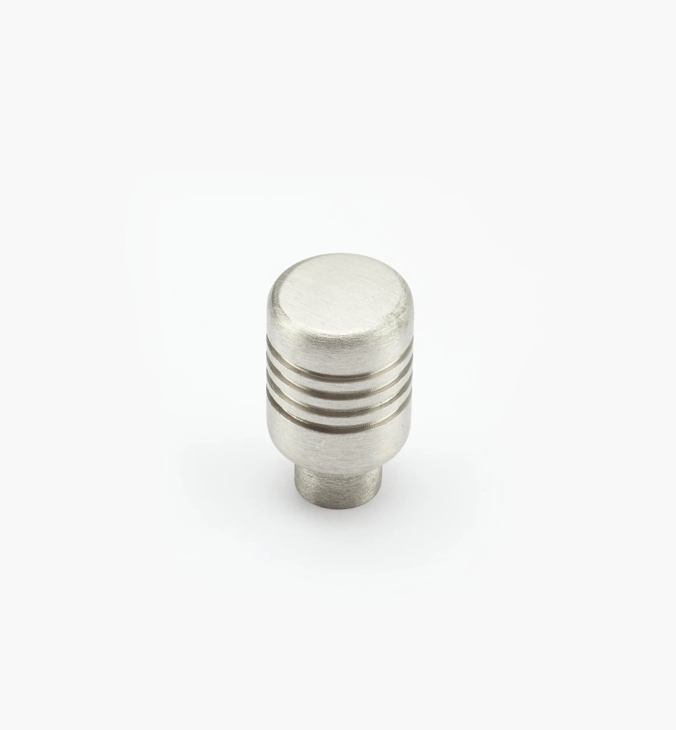 Lee Valley Knobs>Stainless-Steel Ribbed Knobs