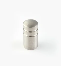 Lee Valley Knobs>Stainless-Steel Ribbed Knobs