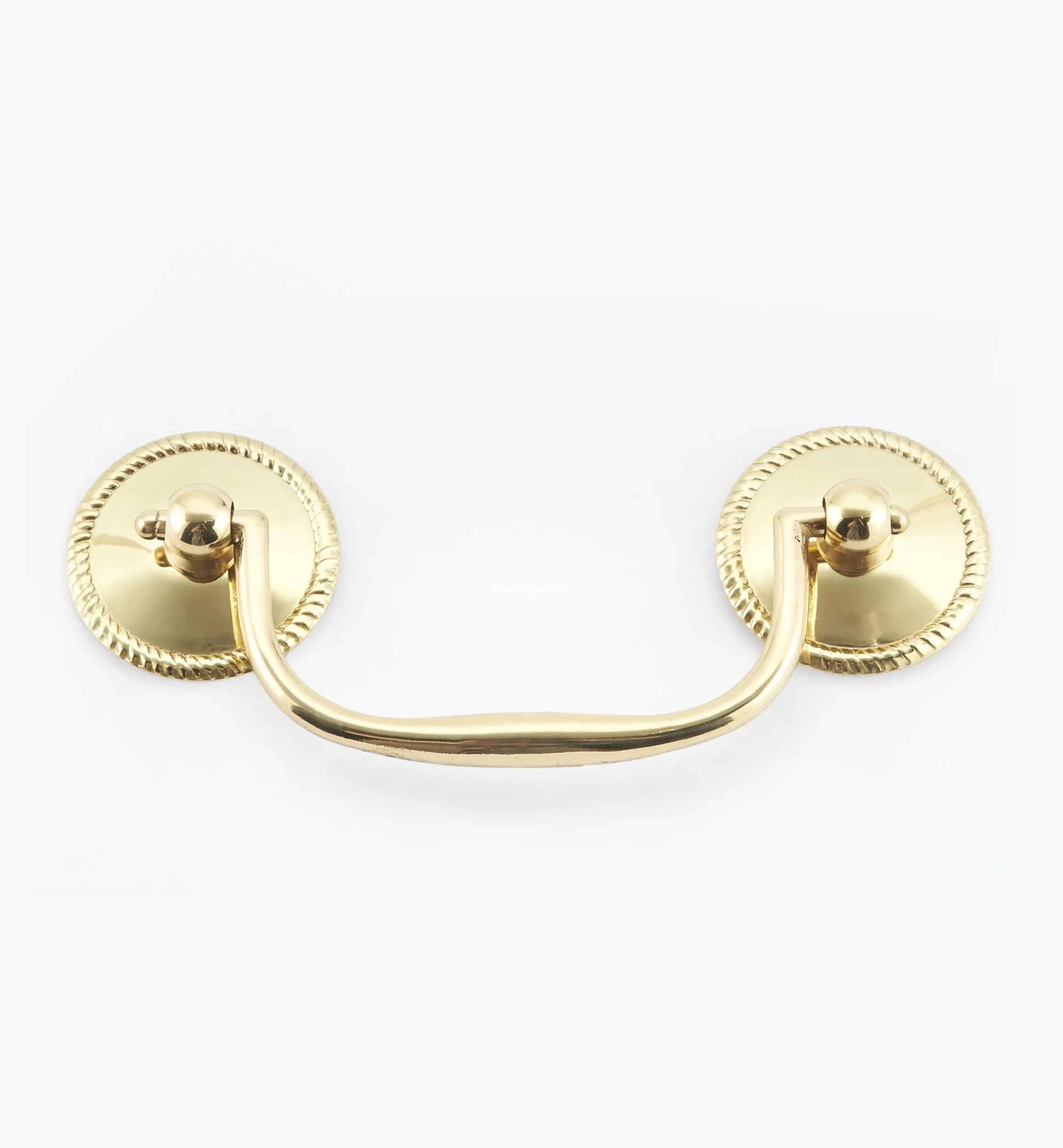Lee Valley Handles>Stamped Rope Cabinet Handle