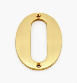 Lee Valley Architectural Hardware>Standard Cast Brass House Numbers