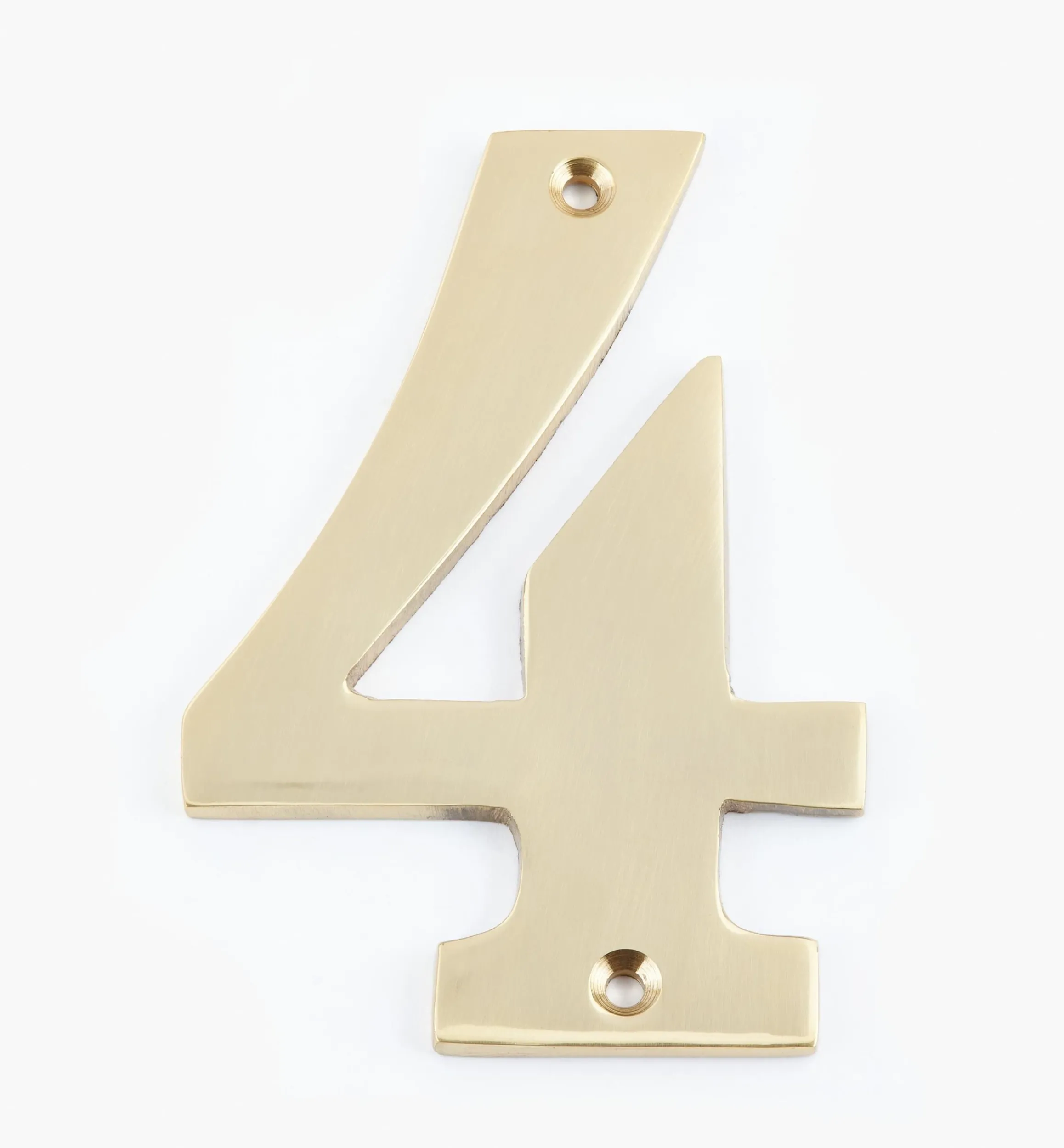 Lee Valley Architectural Hardware>Standard Cast Brass House Numbers