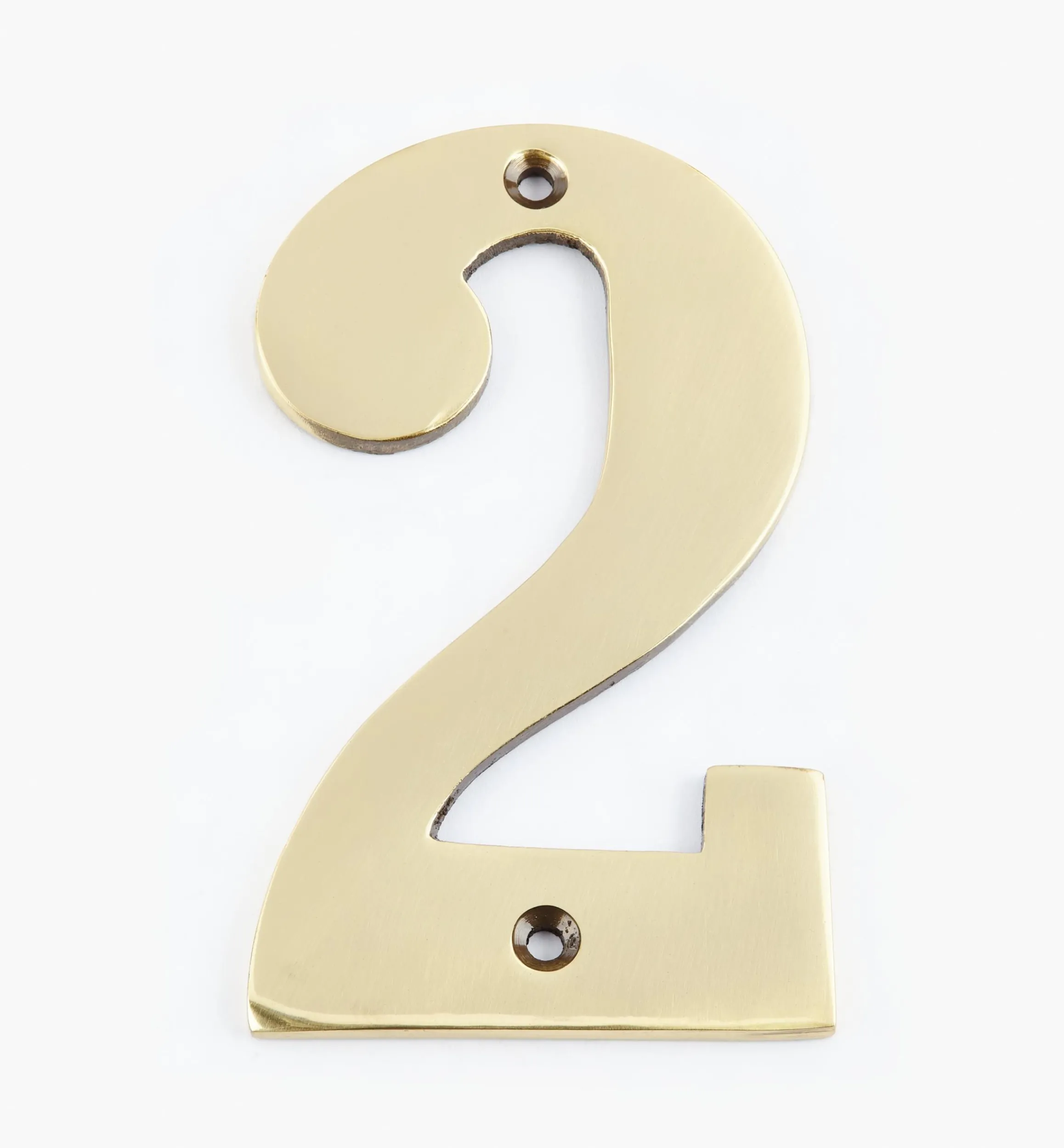 Lee Valley Architectural Hardware>Standard Cast Brass House Numbers