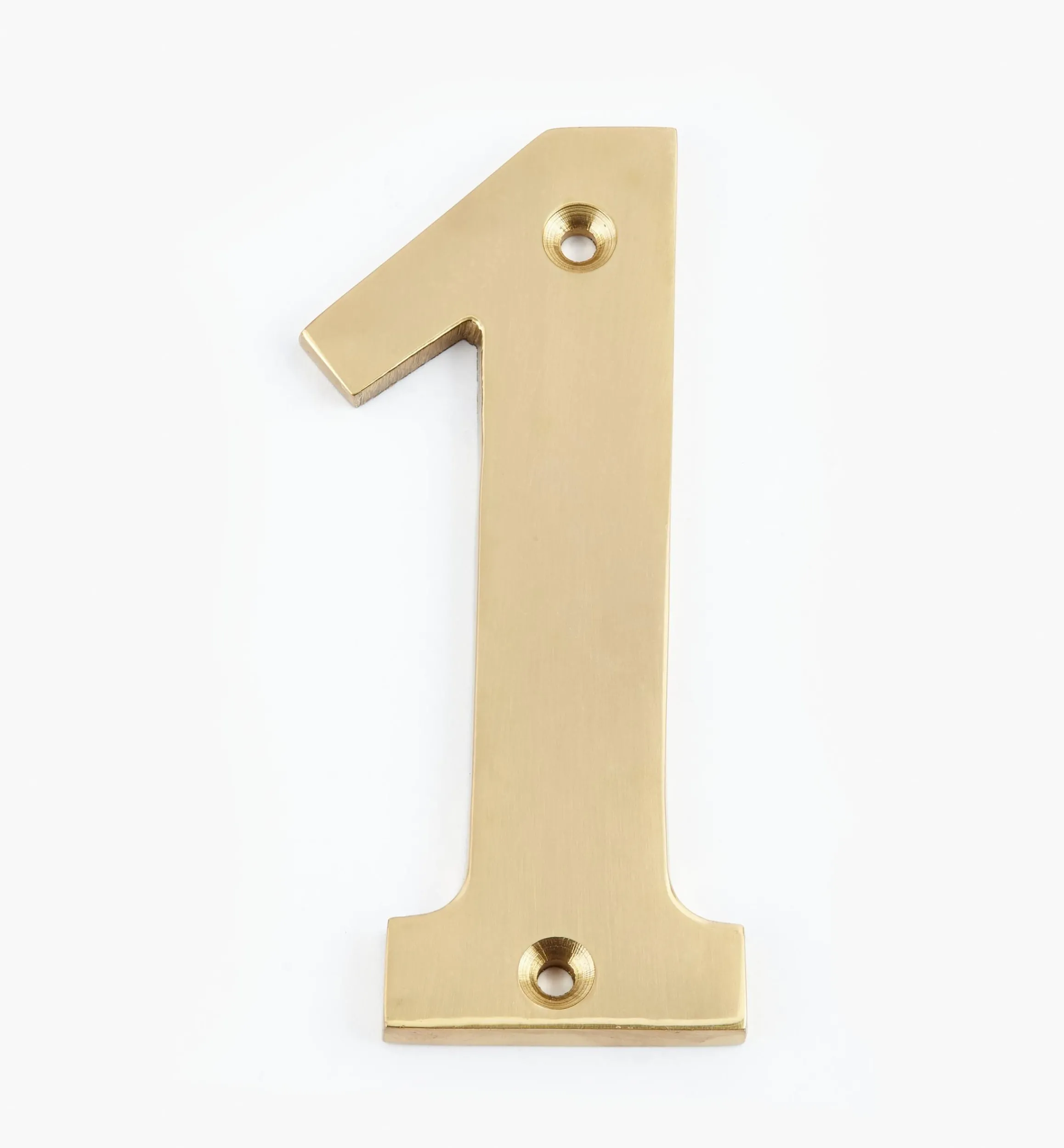 Lee Valley Architectural Hardware>Standard Cast Brass House Numbers